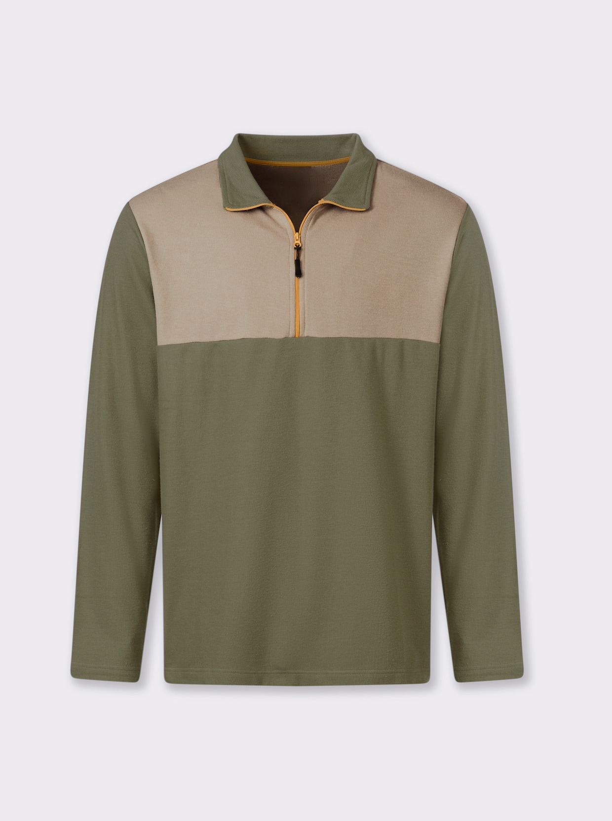 Catamaran Langarmshirt - khaki
