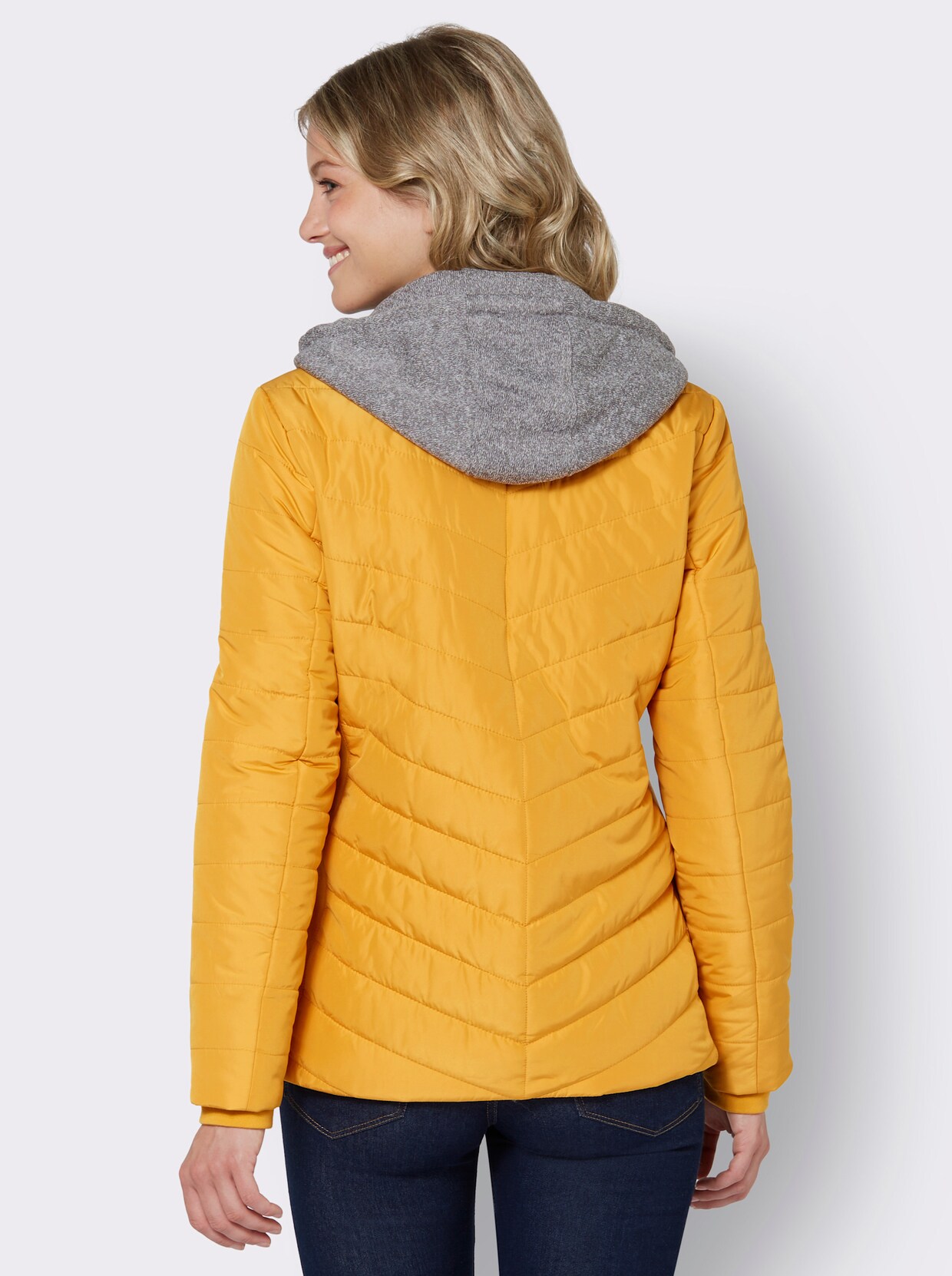 Steppjacke - ocker