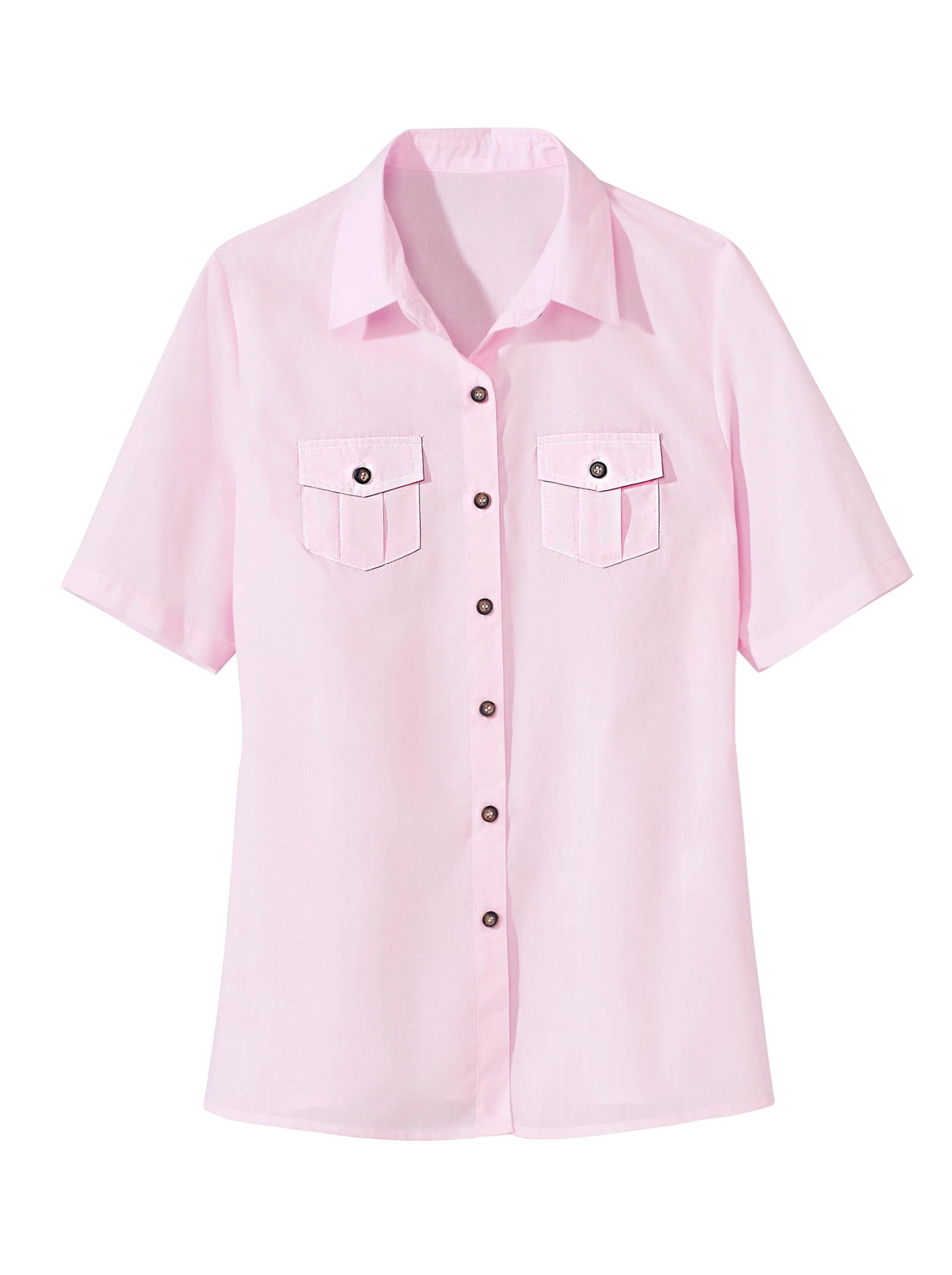 Hemdbluse - rosé