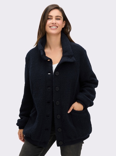 sheego Blouson - tiefblau