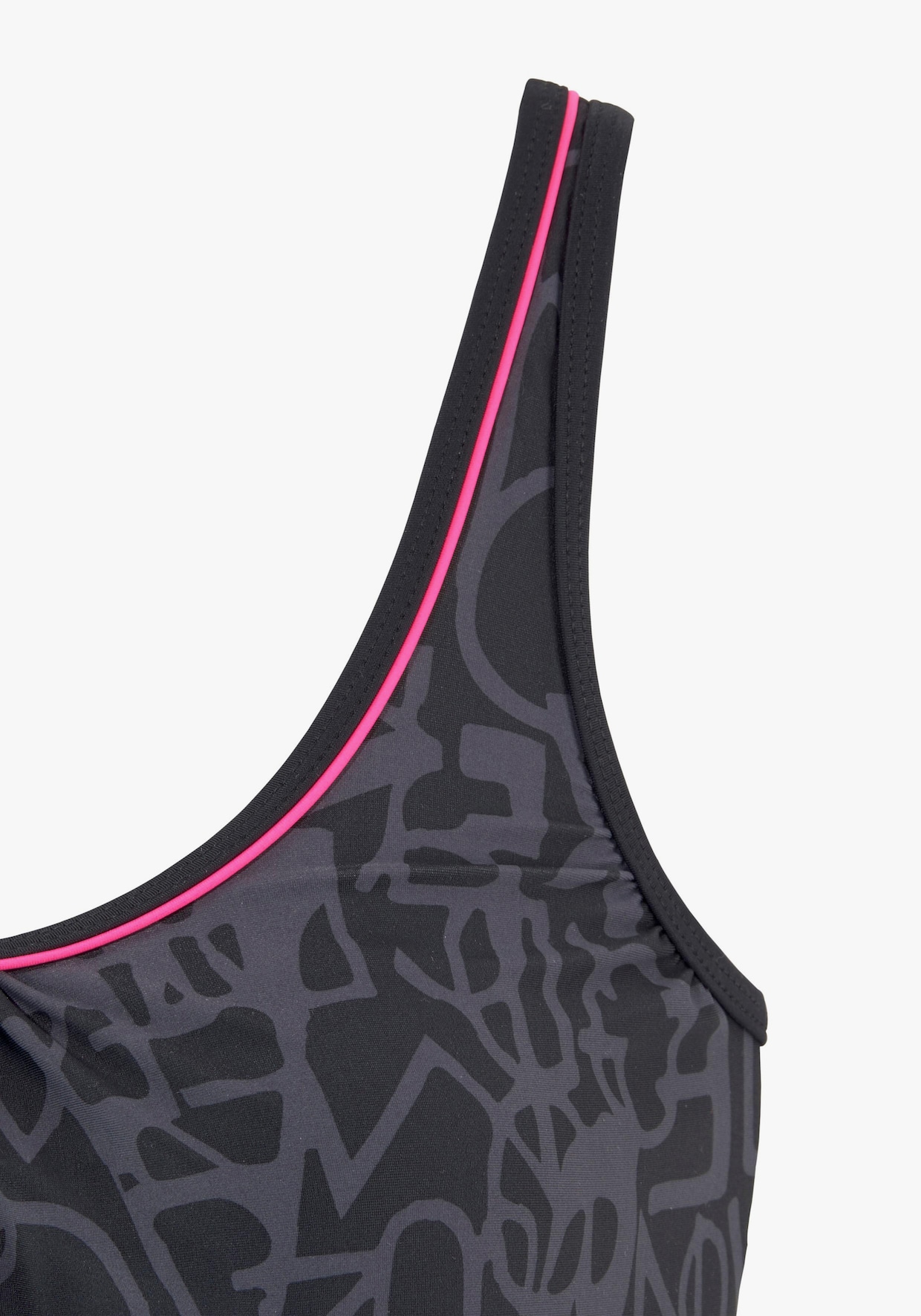 Venice Beach Tankini ample - noir-gris