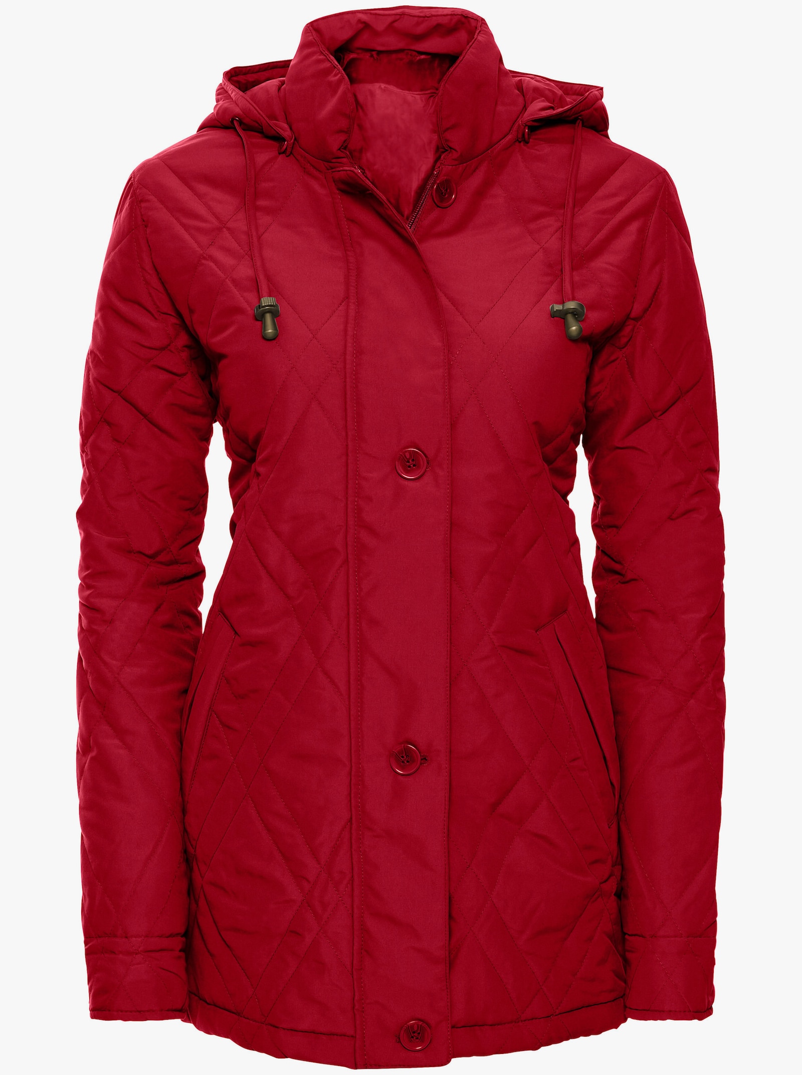 Outdoorjacke wind- und wasserabweisend - rot