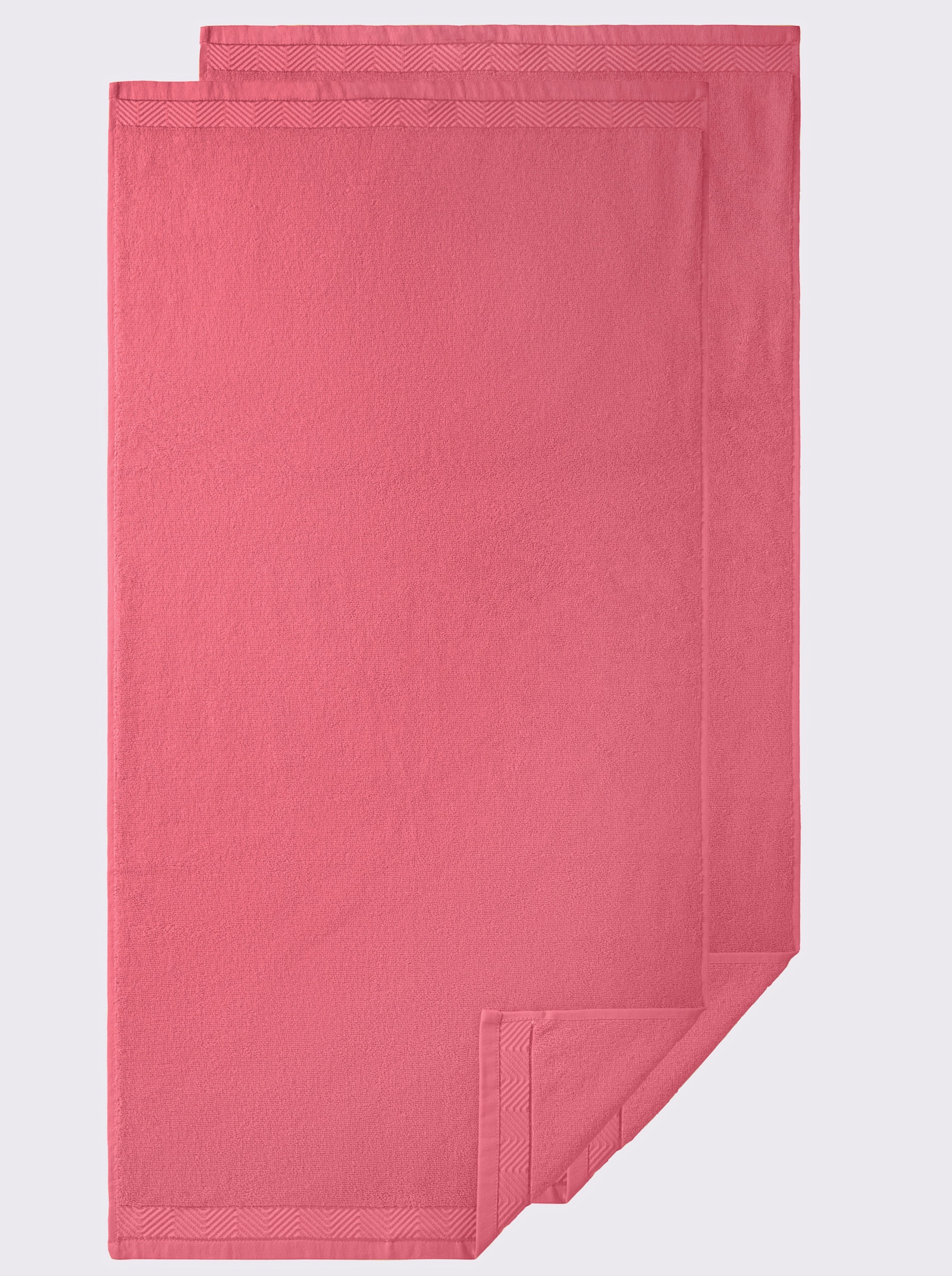 wäschepur Handtuch in Walkfrottier-Qualität - flamingo