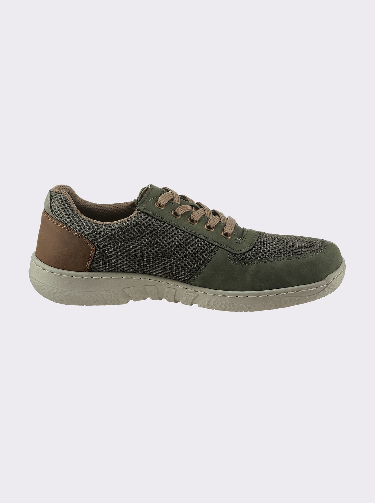 Rieker Schnürschuh - khaki