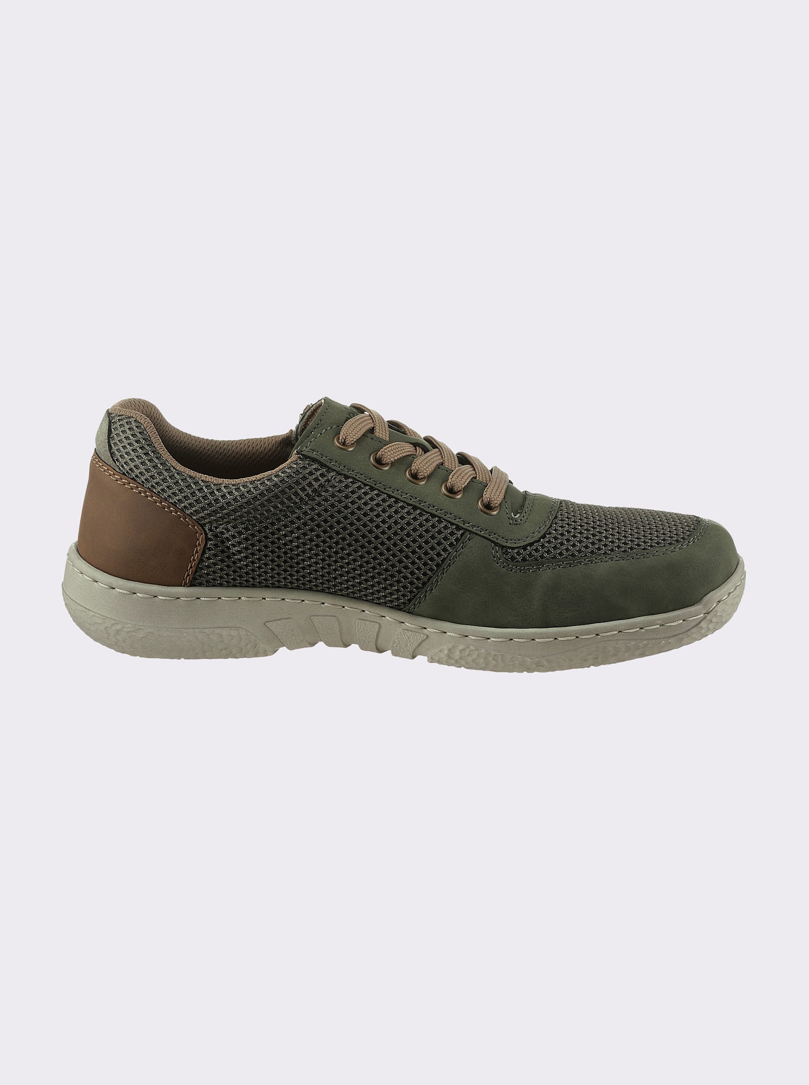 Rieker Schnürschuh von Rieker - khaki