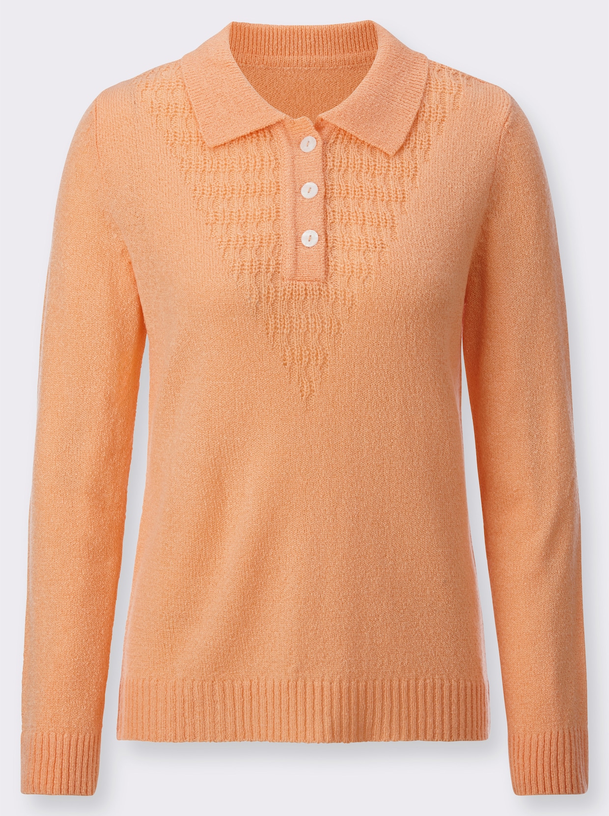Polopullover - apricot