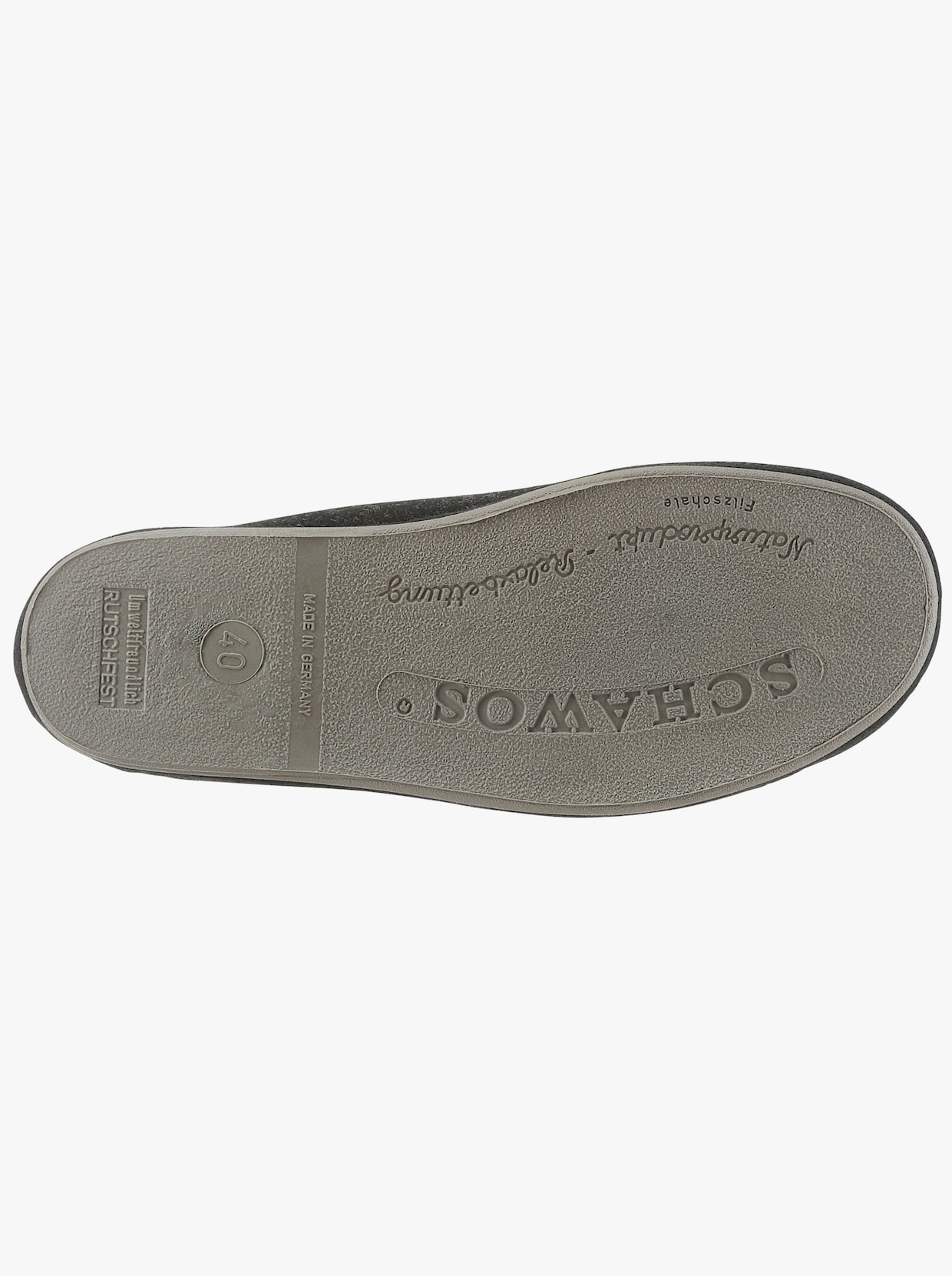 Schawos Pantoffel - schwarz