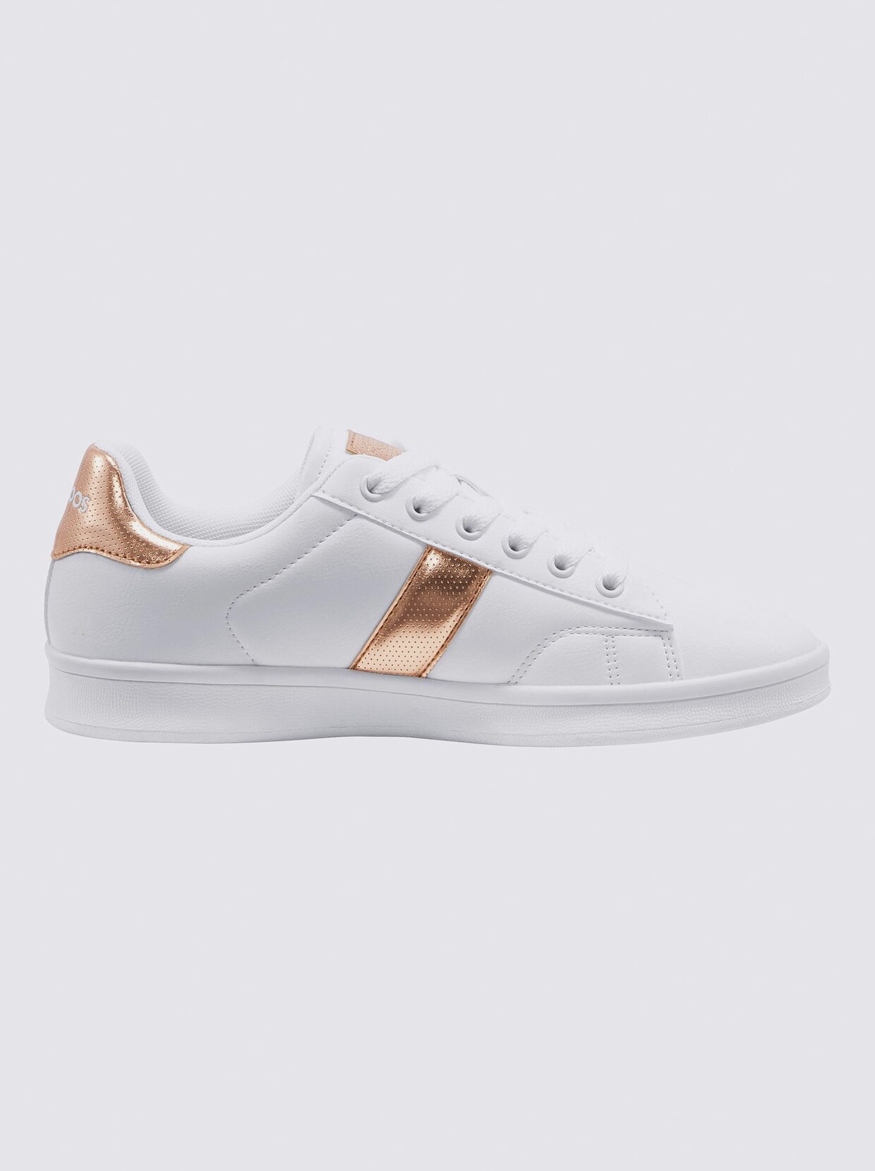 KangaROOS Sneaker - weiß-goldfarben
