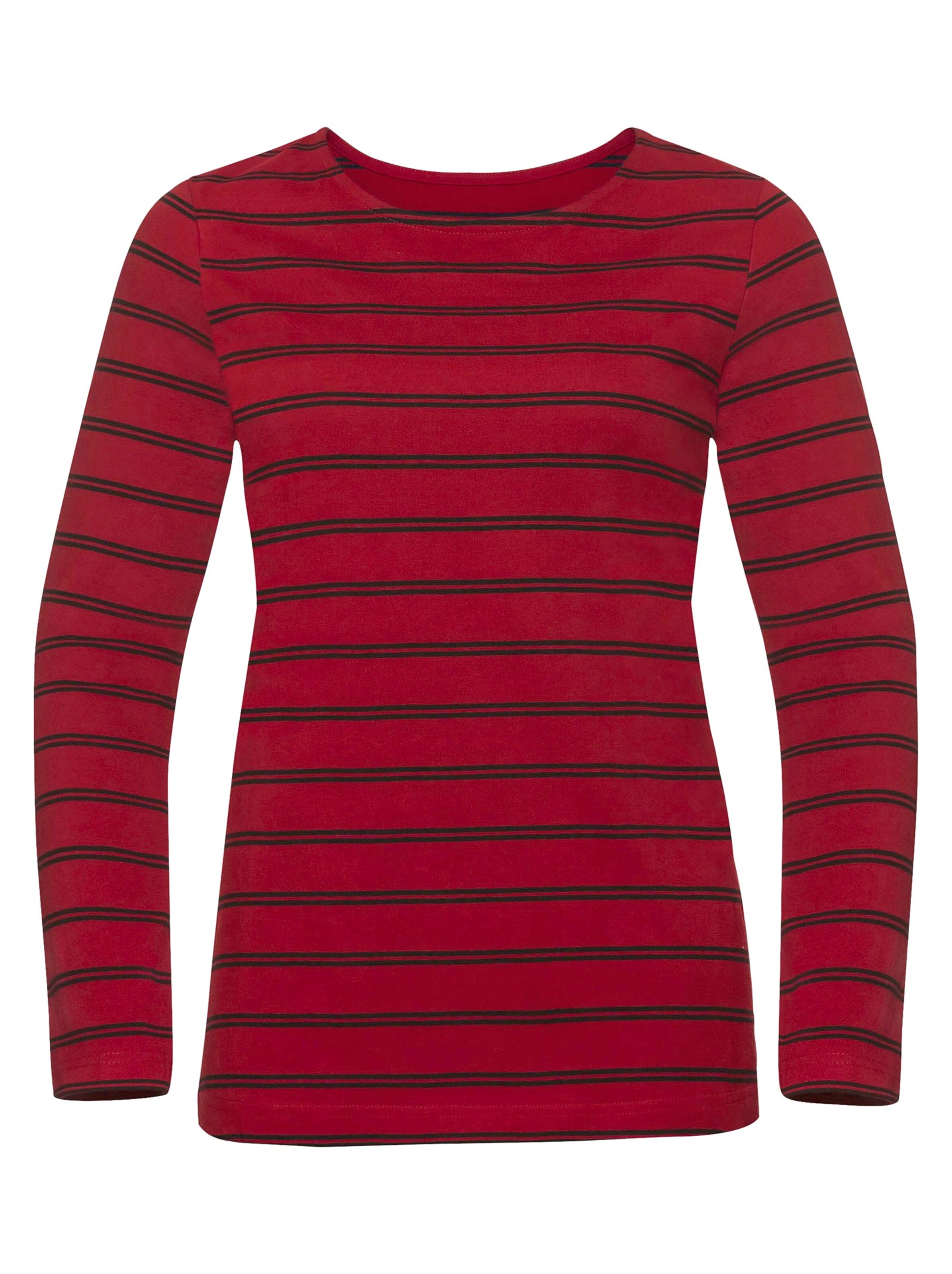 Shirt - rot-geringelt