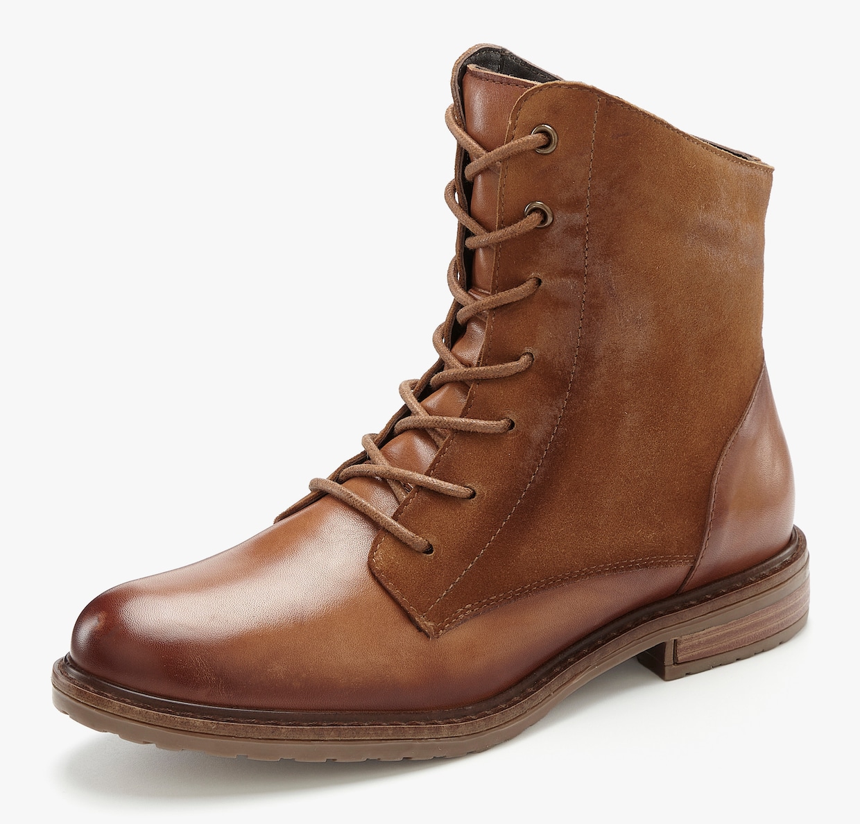 LASCANA Stiefelette - camelfarben