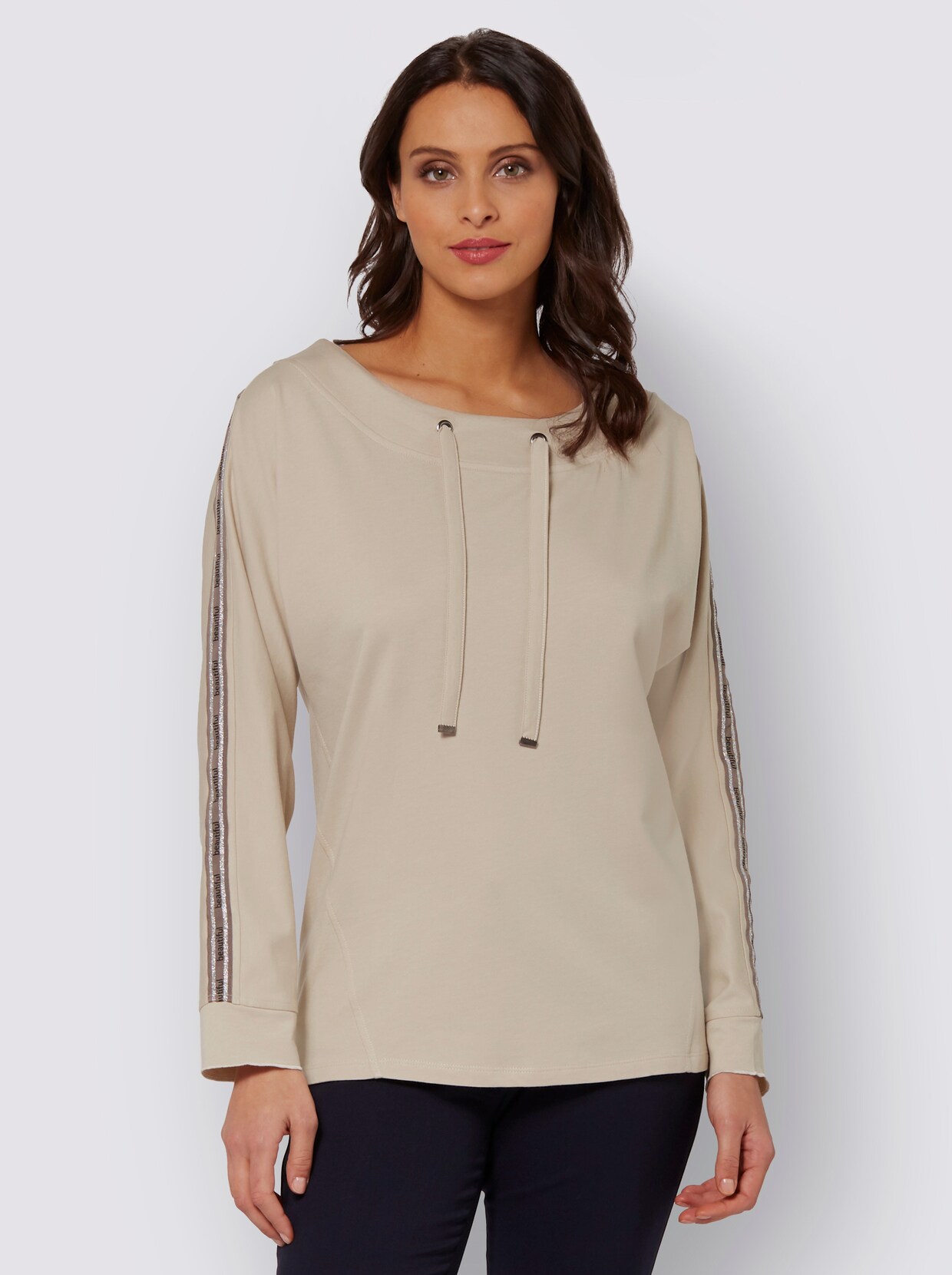Sweatshirt - sand