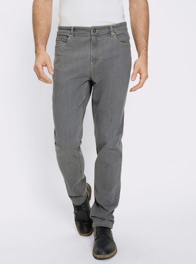 Marco Donati Jeans mit Kontrastnähten - grey denim