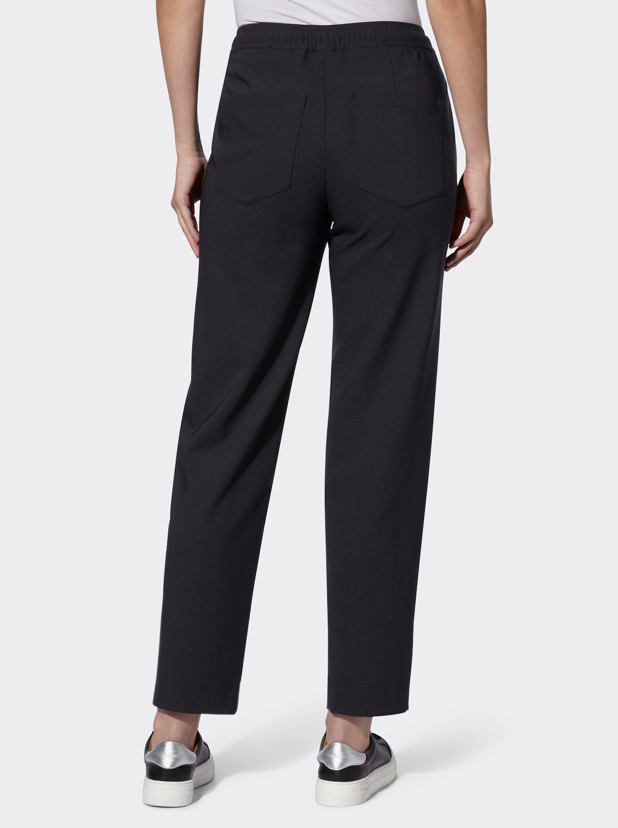 heine Comfortbroek - zwart