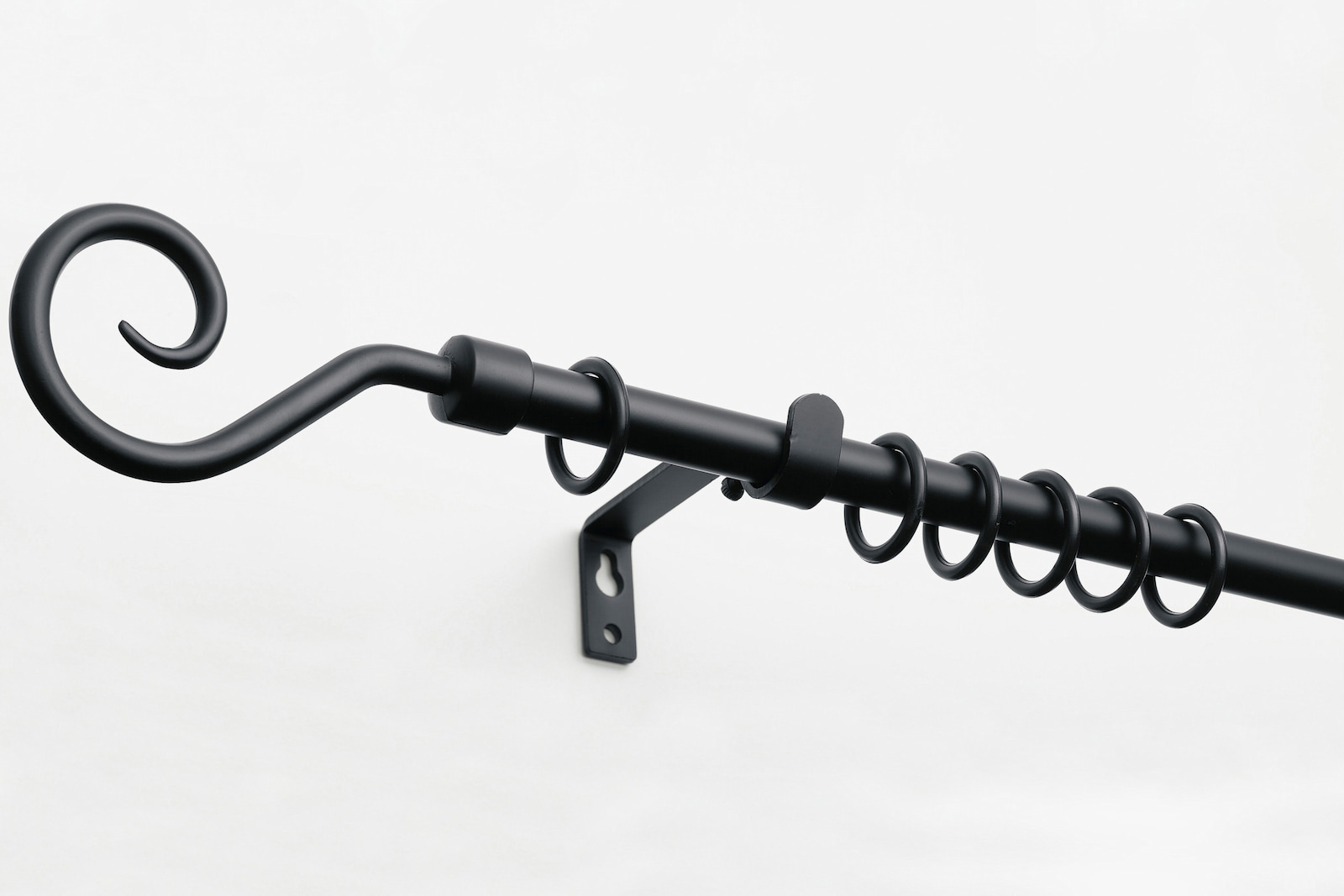 heine home Gardinenstange - schwarz