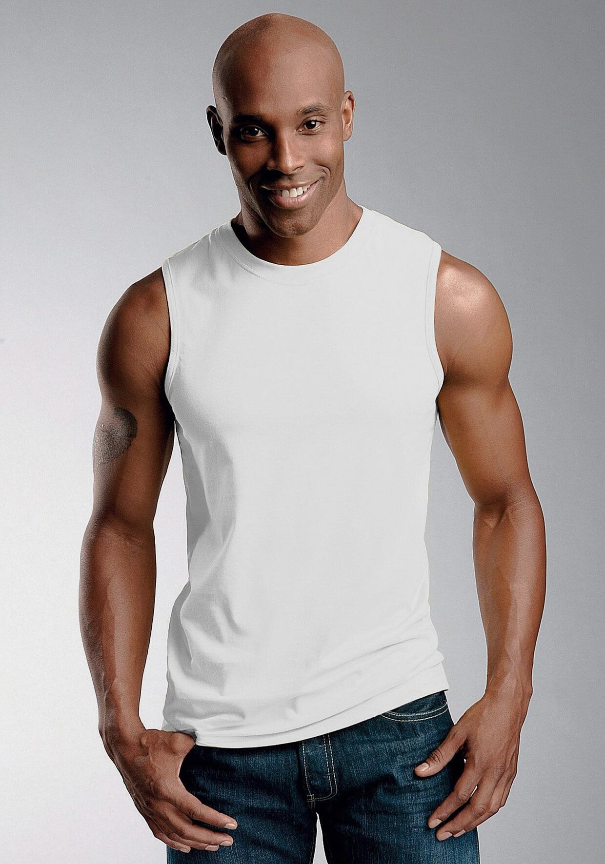 H.I.S Muscleshirt - weiß