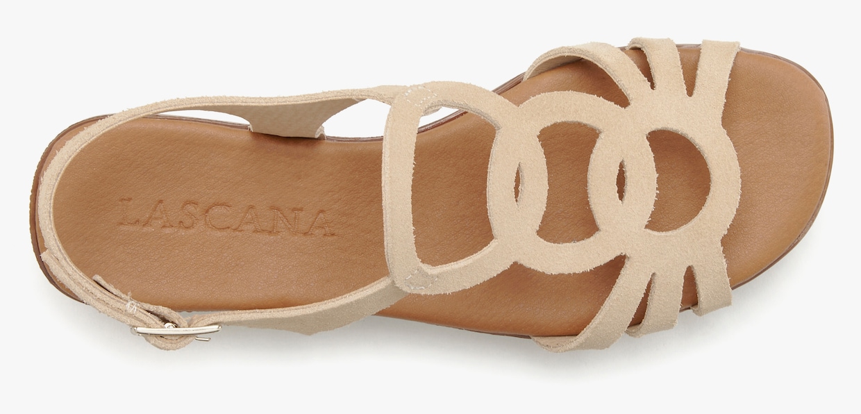 LASCANA Sandales - beige
