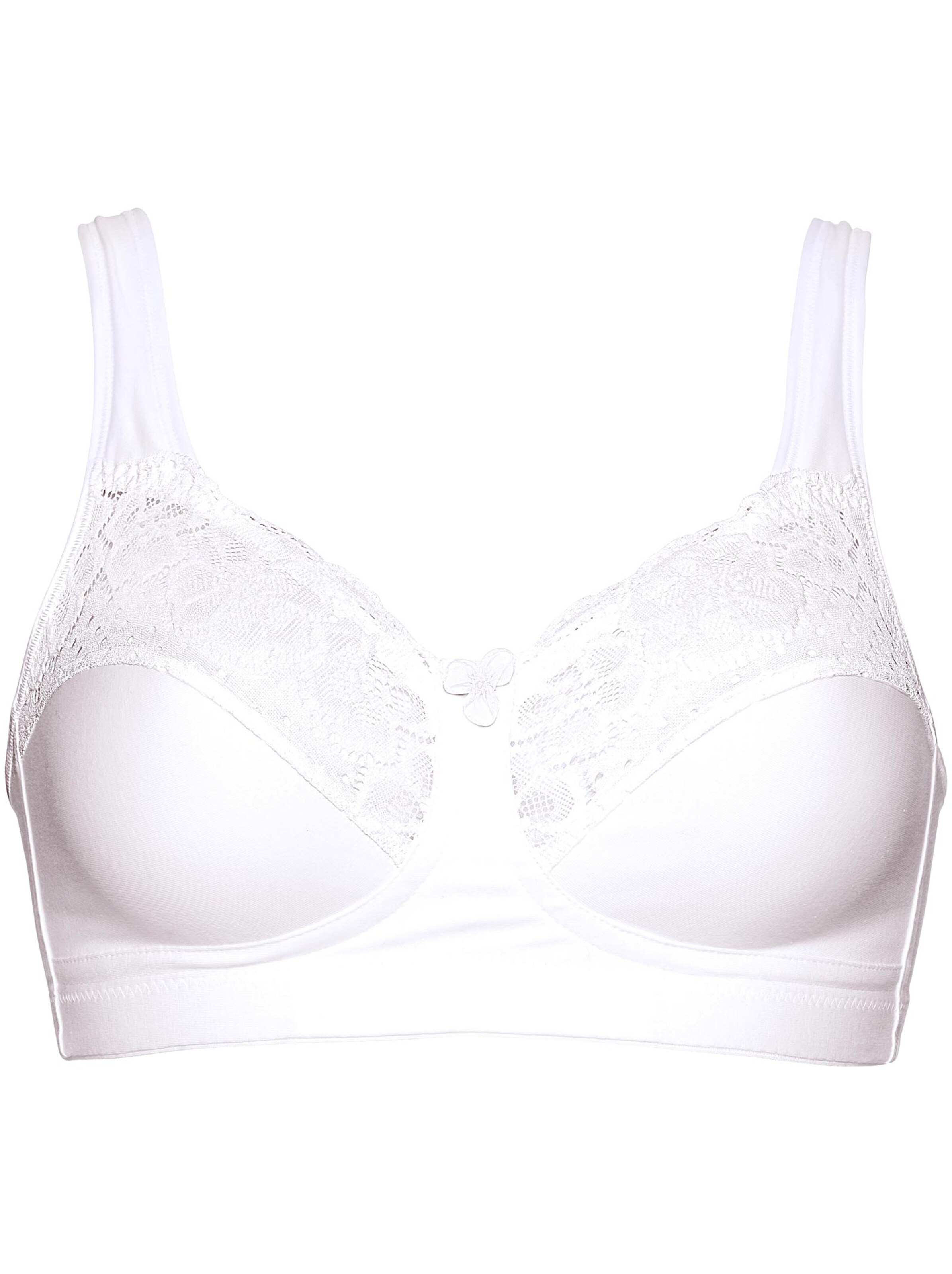 Swegmark BH ohne Bügel - weiß