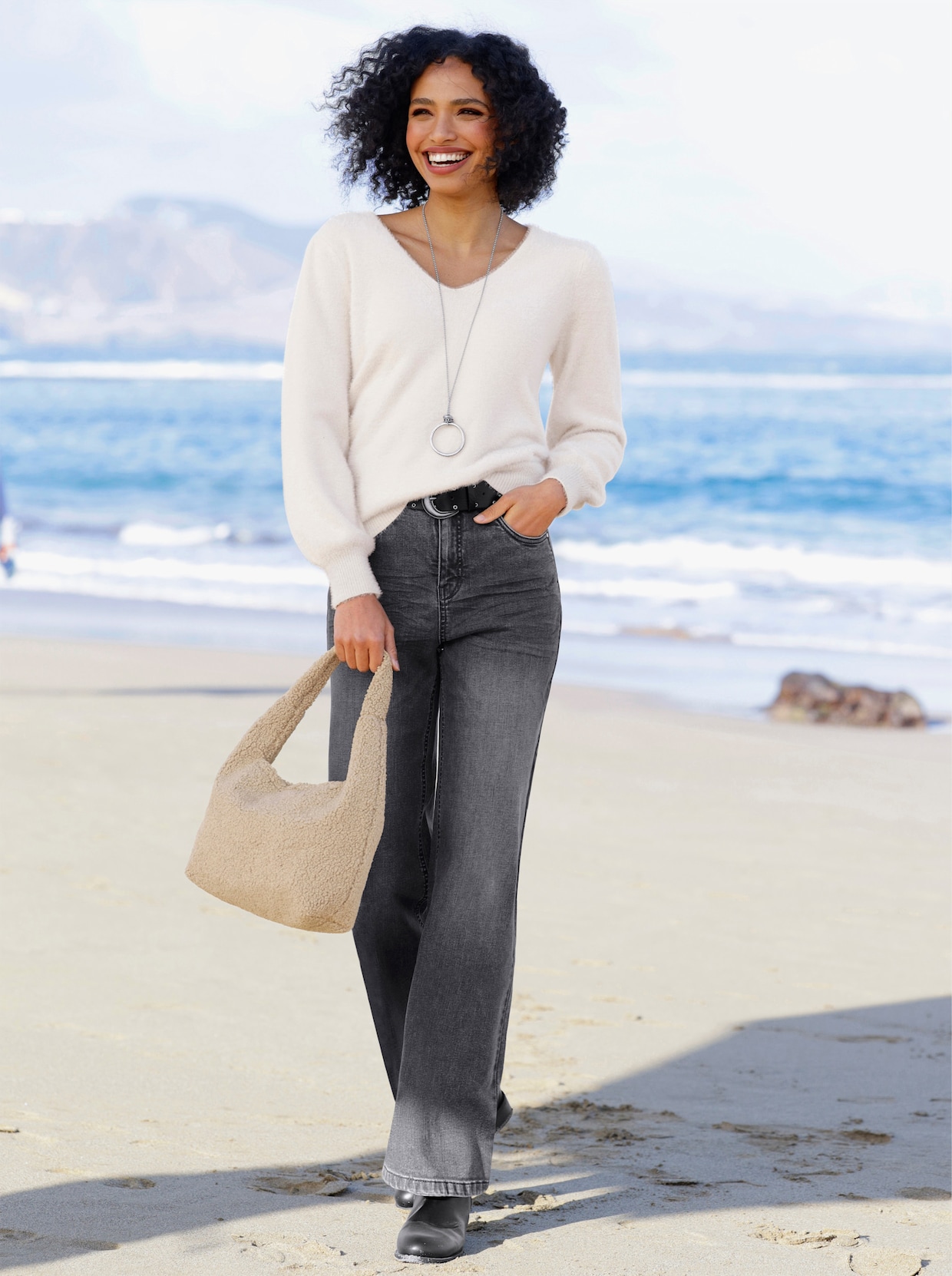 heine jeans - grafiet denim