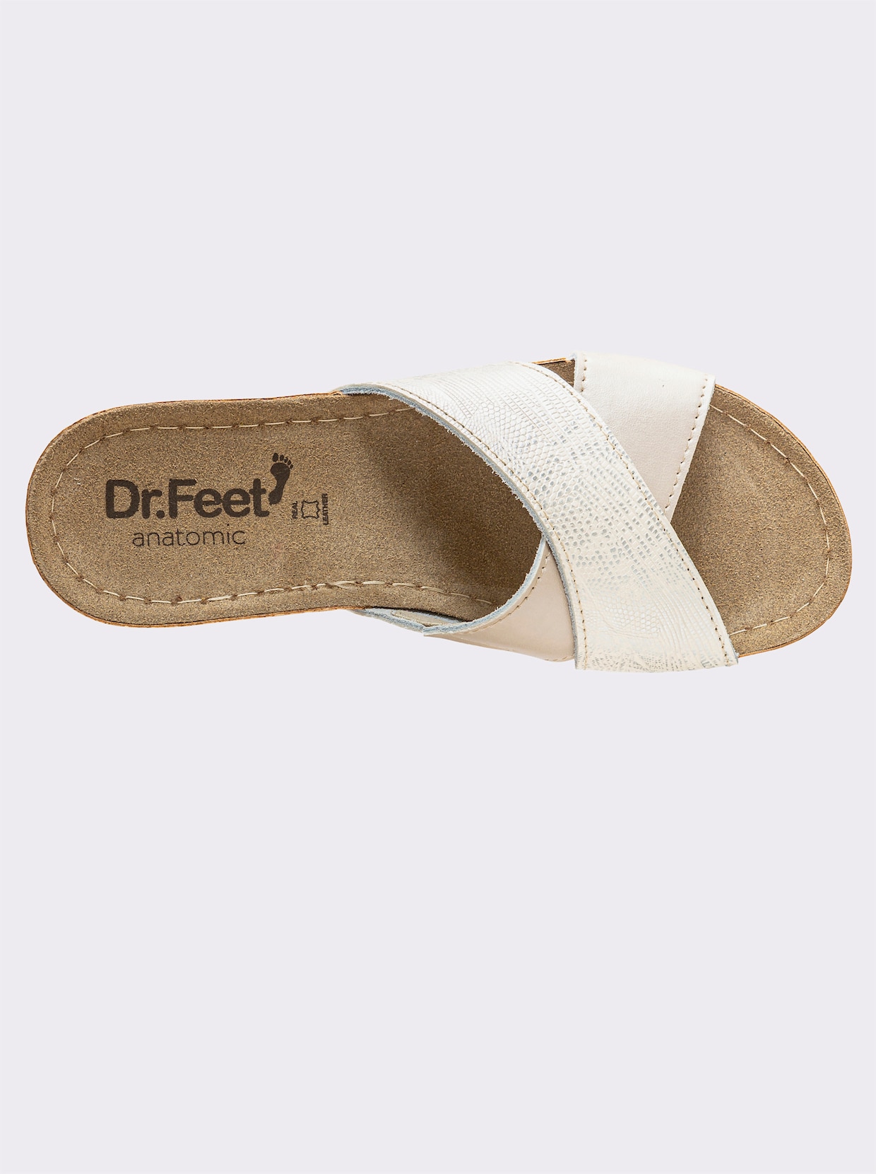 Dr. Feet Pantolette - ecru