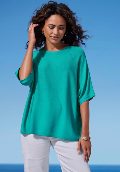 Vivance T-shirt à manches courtes - turquoise