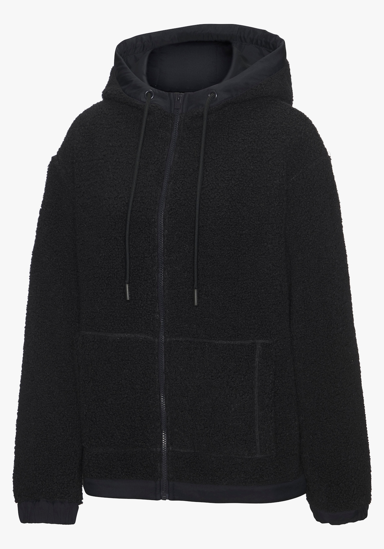Elbsand Fleecejacke - schwarz
