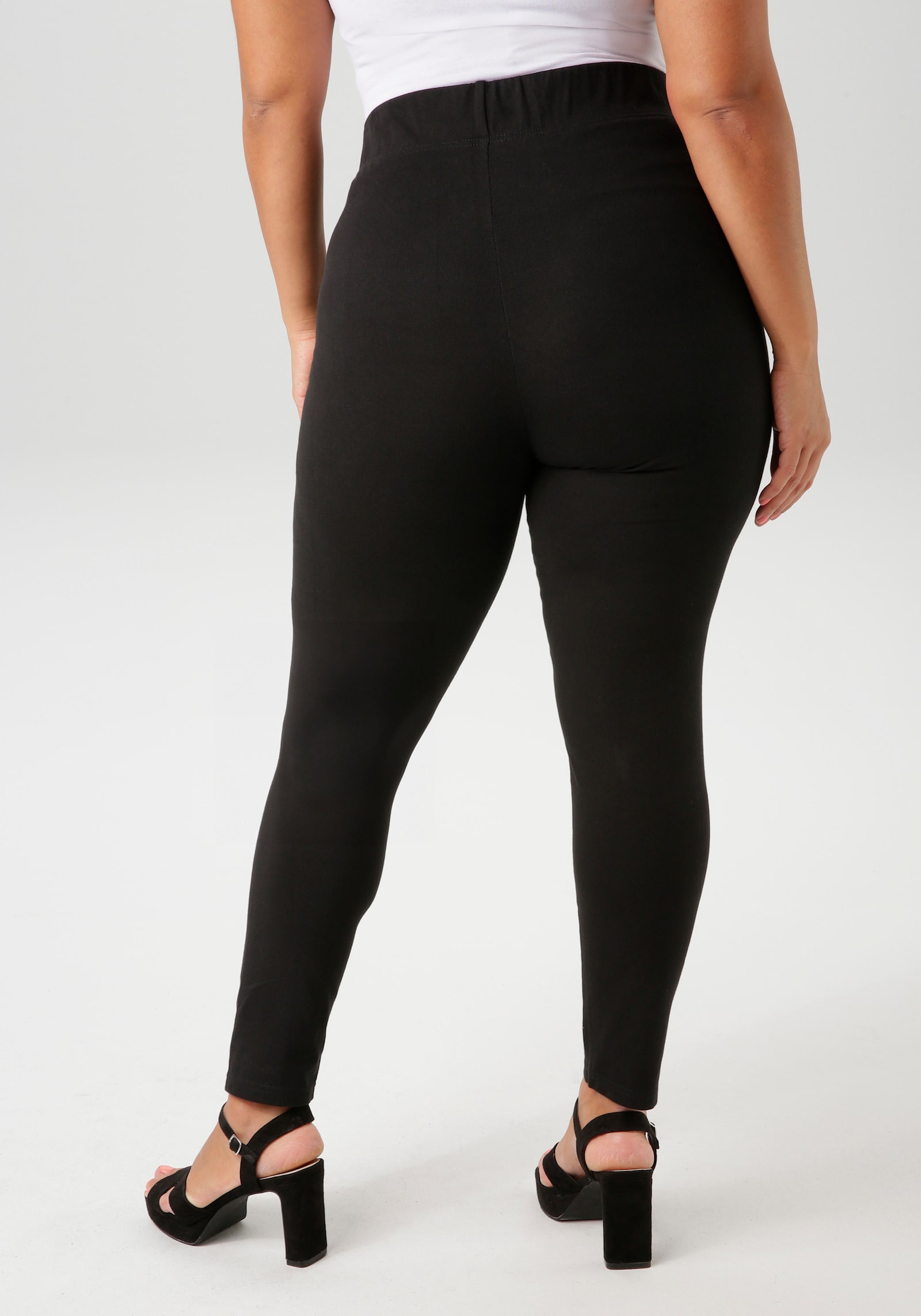 Aniston PLUS Leggings - schwarz