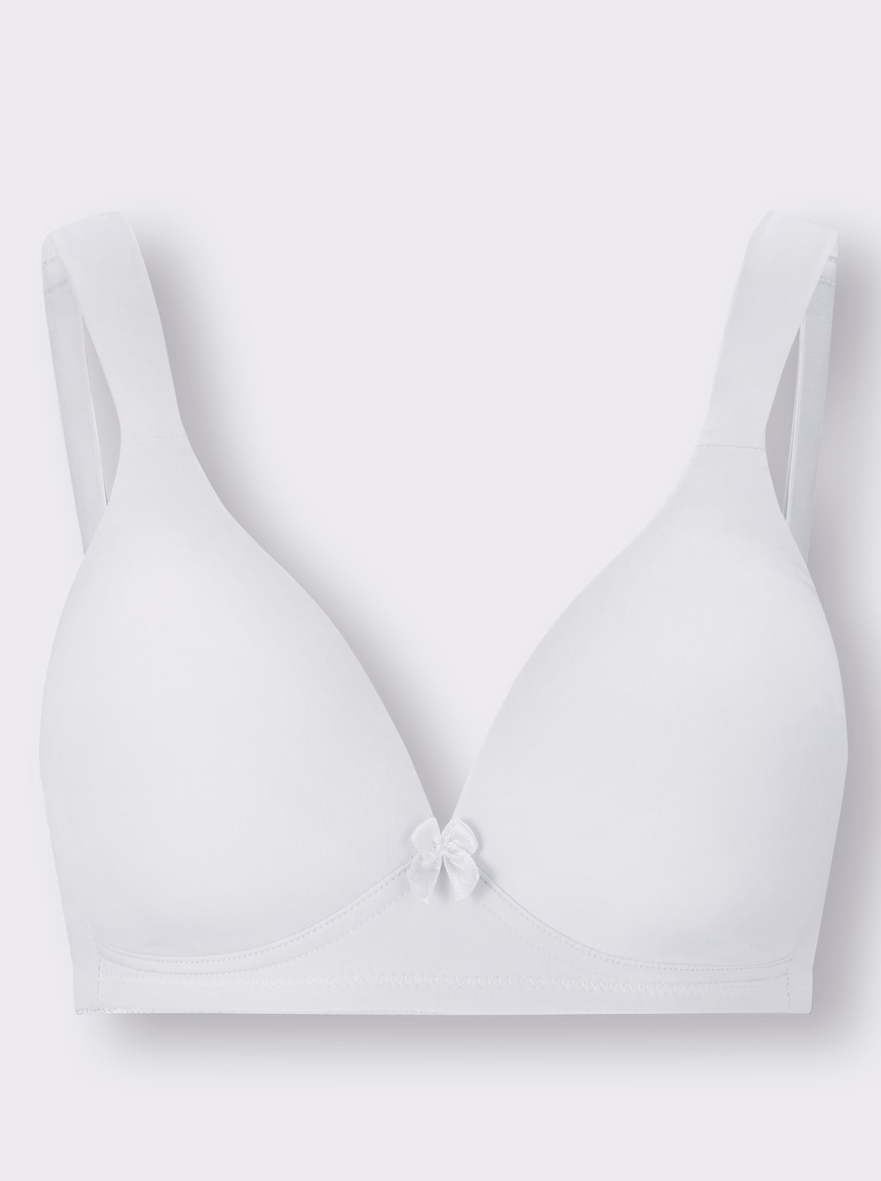 Naturana Brassière sans armatures - blanc