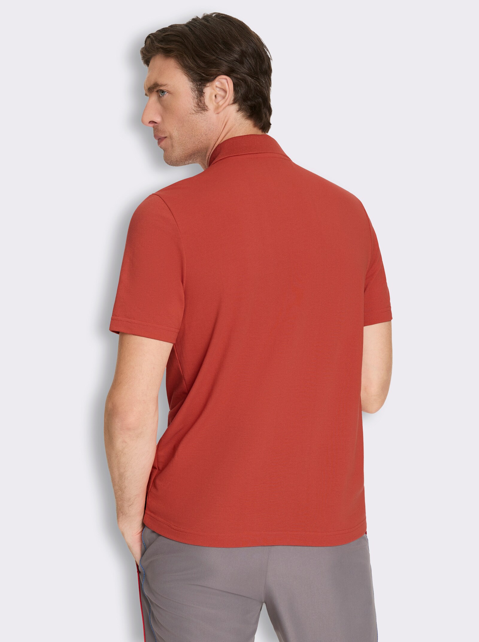 Catamaran Sports Funktionsshirt in Pikee-Qualität - terra