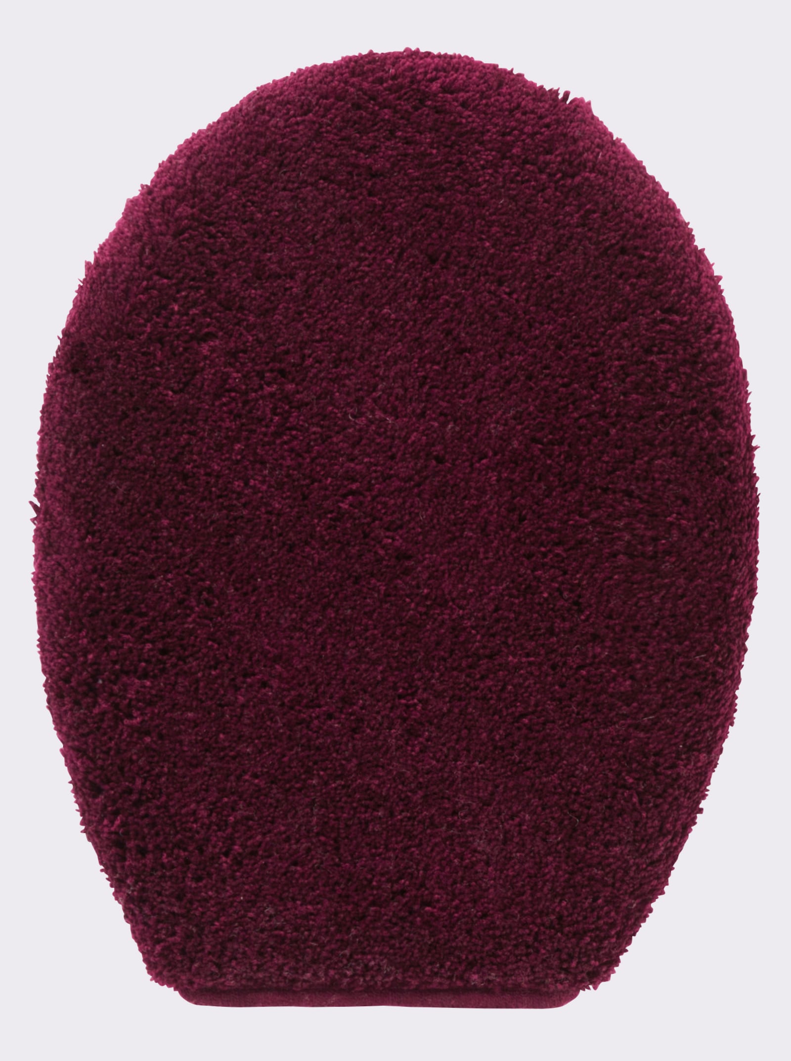 Grund Badematte - bordeaux-gemustert