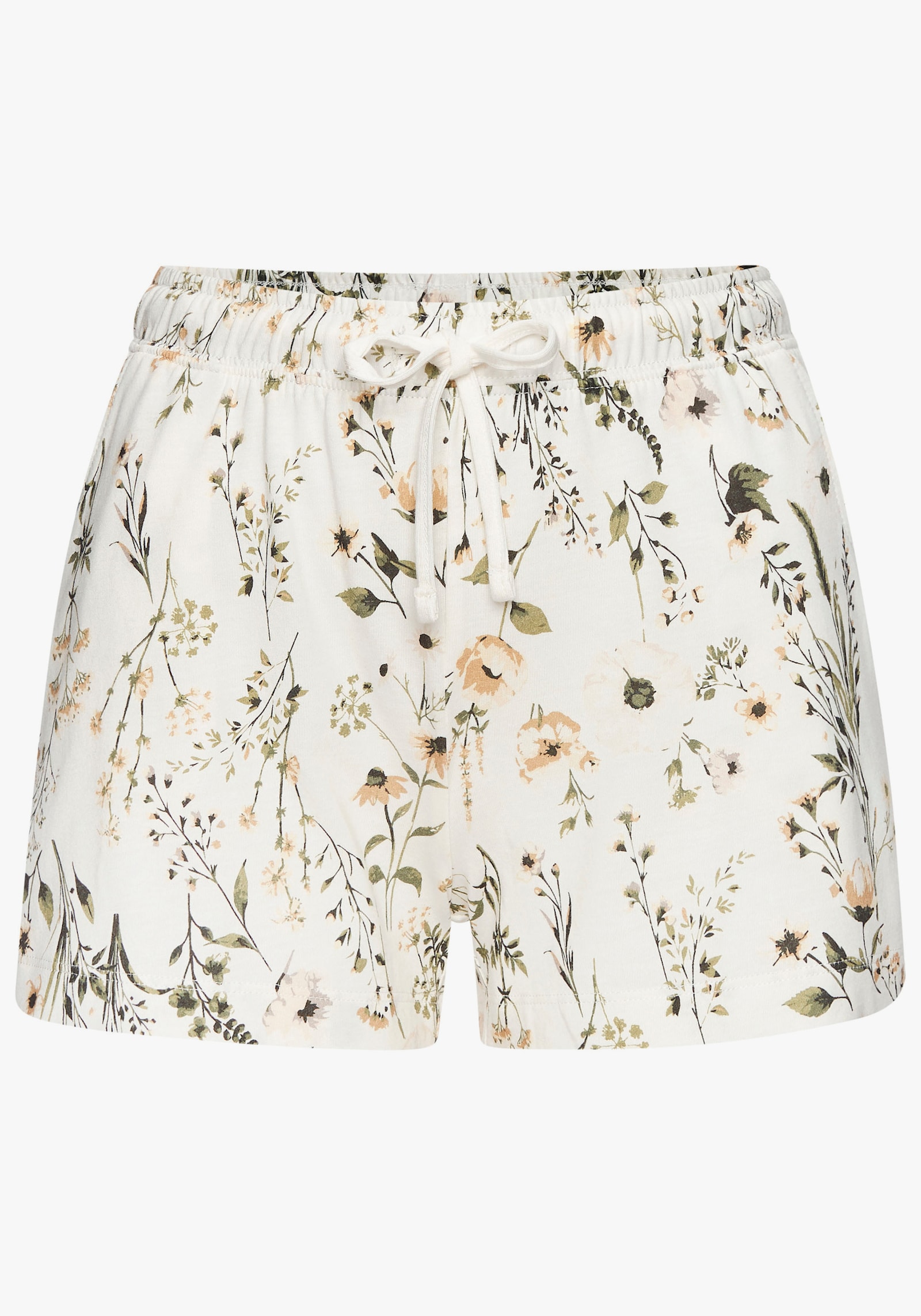 LASCANA shortama - ecru gedessineerd