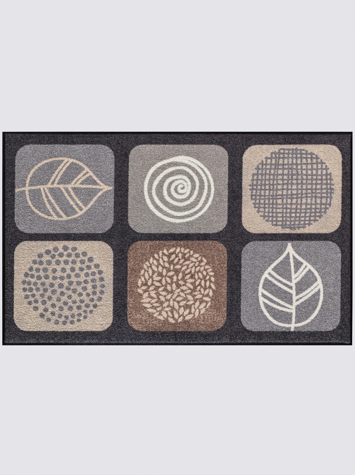 heine home Voetmat - grijs/naturel