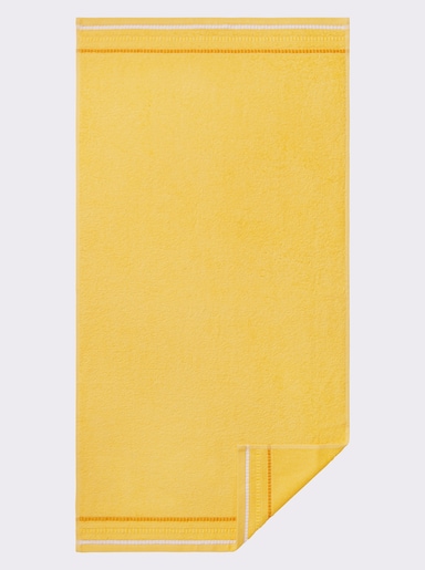 wäschepur 5-tlg. Frottier-Sparset - gelb