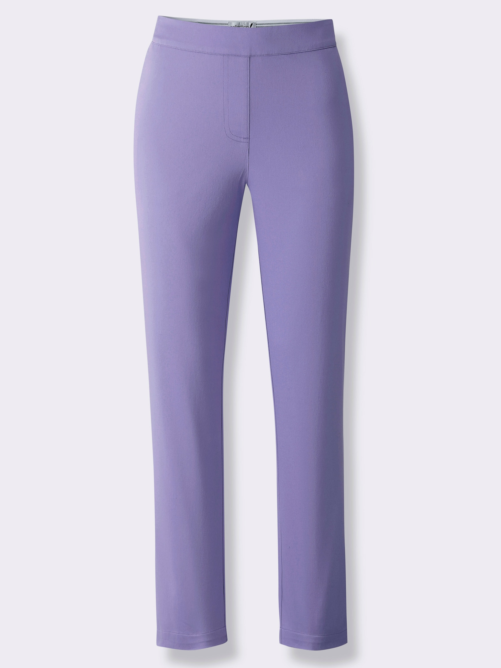 7/8-Hose mit vorverlegter Seitennaht - lavendel