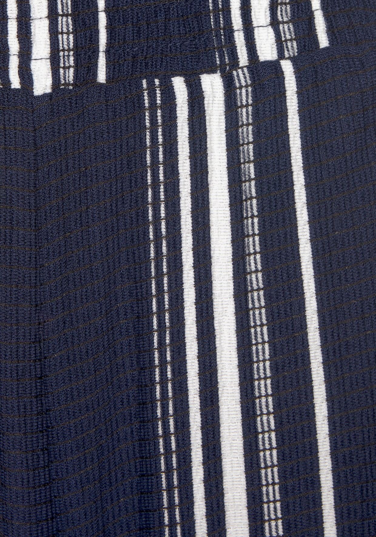 LASCANA combinaison jupe-culotte - marine-blanc à rayures