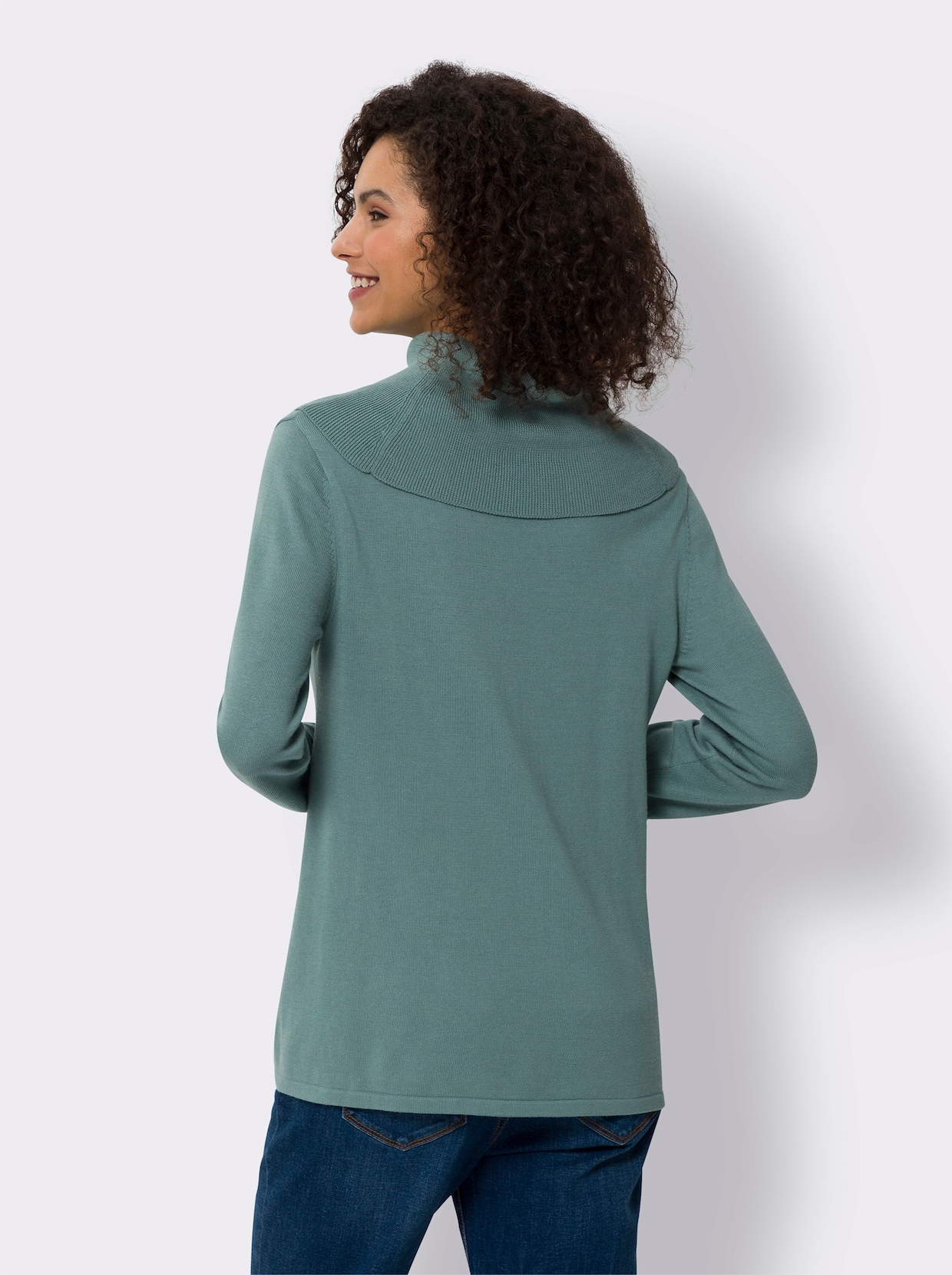 heine Rollkragen-Pullover - jade