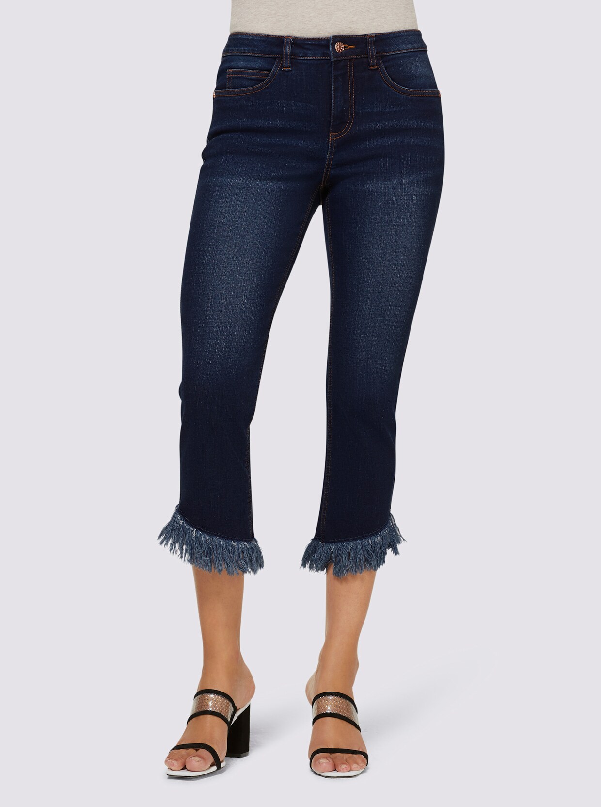 heine Jeans - blue-stone-washed