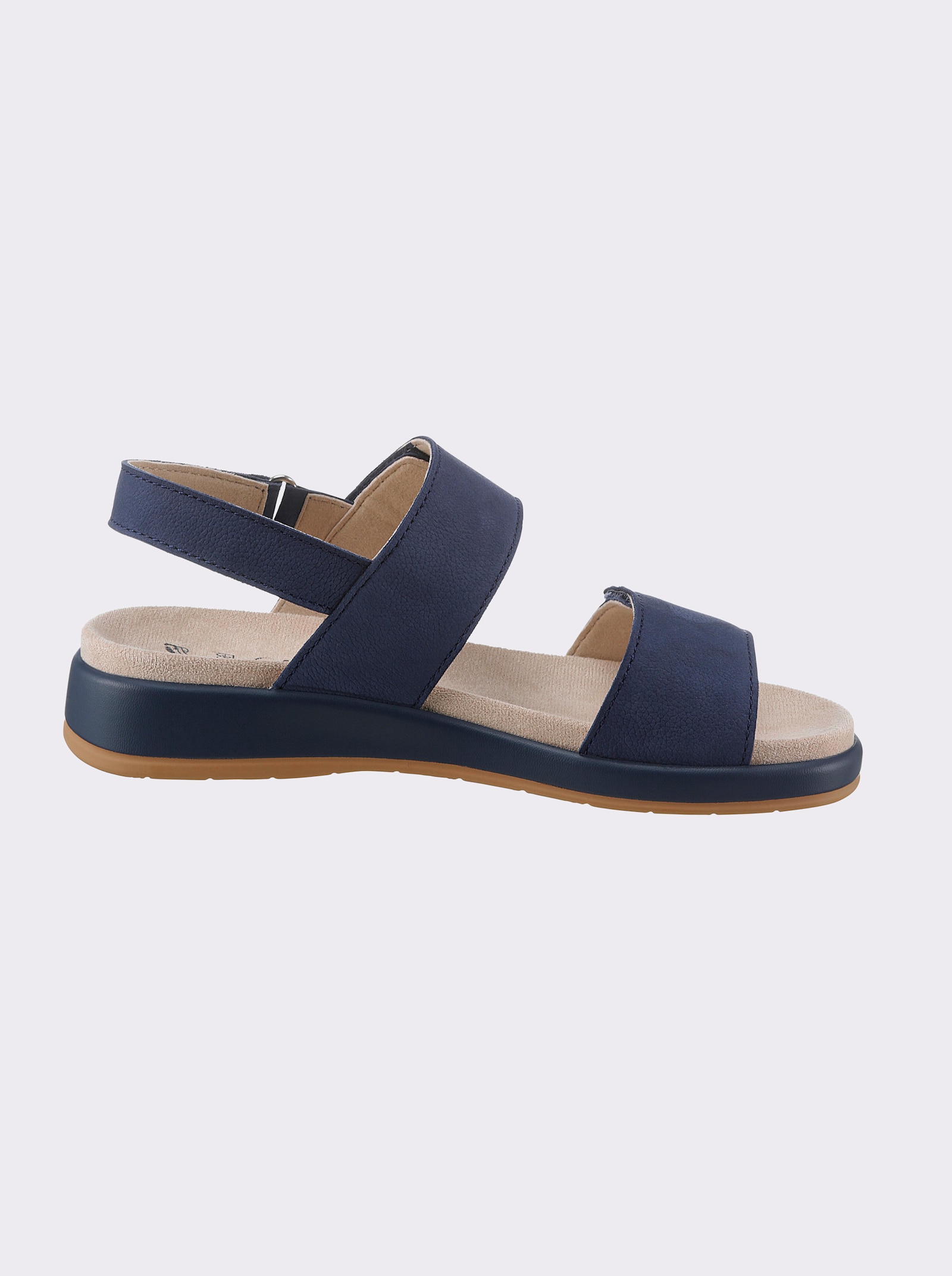 Caprice Sandale mit waschbarer Innensohle - marine