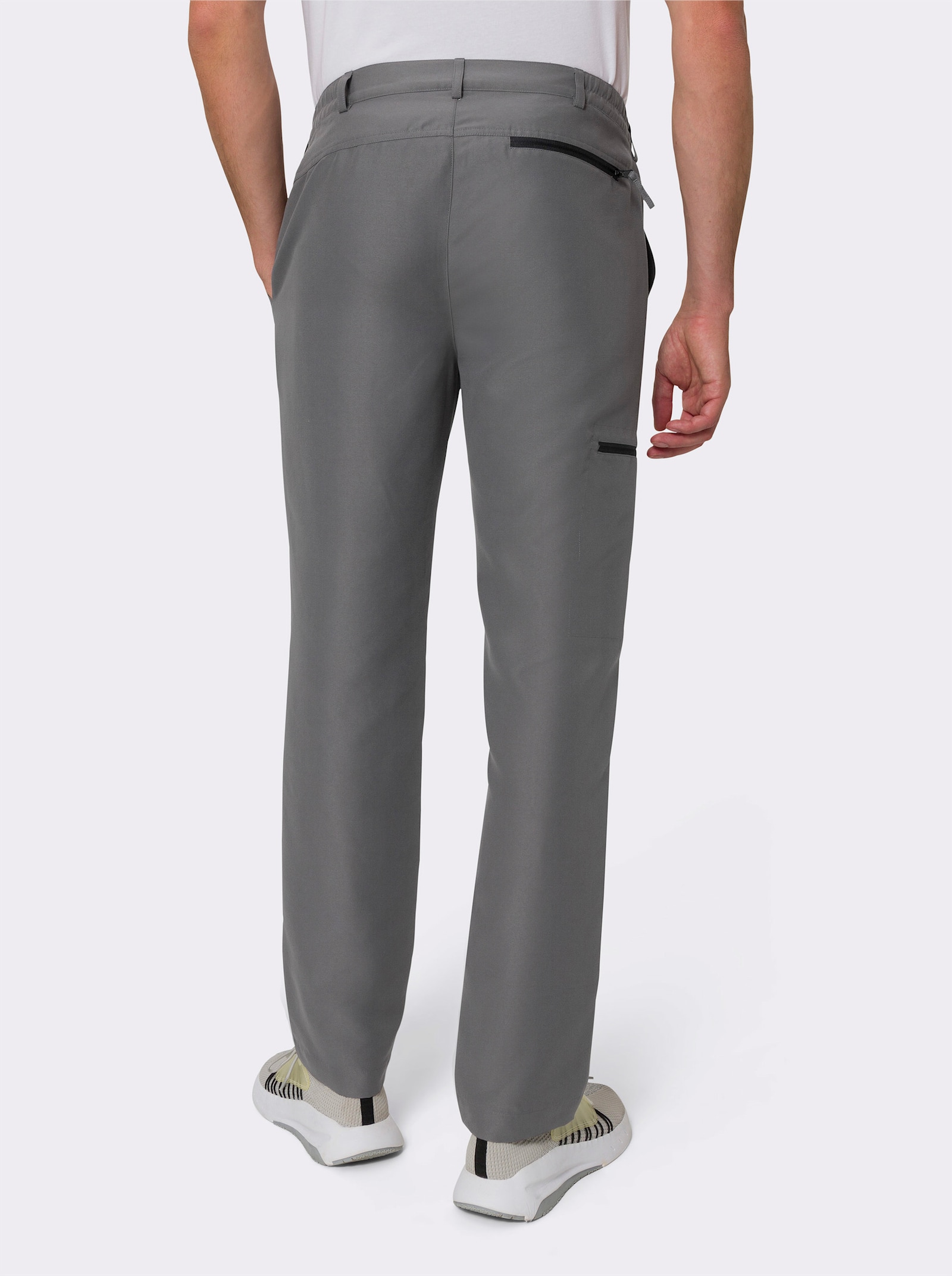 Outdoorhose mit Cargotasche - anthrazit