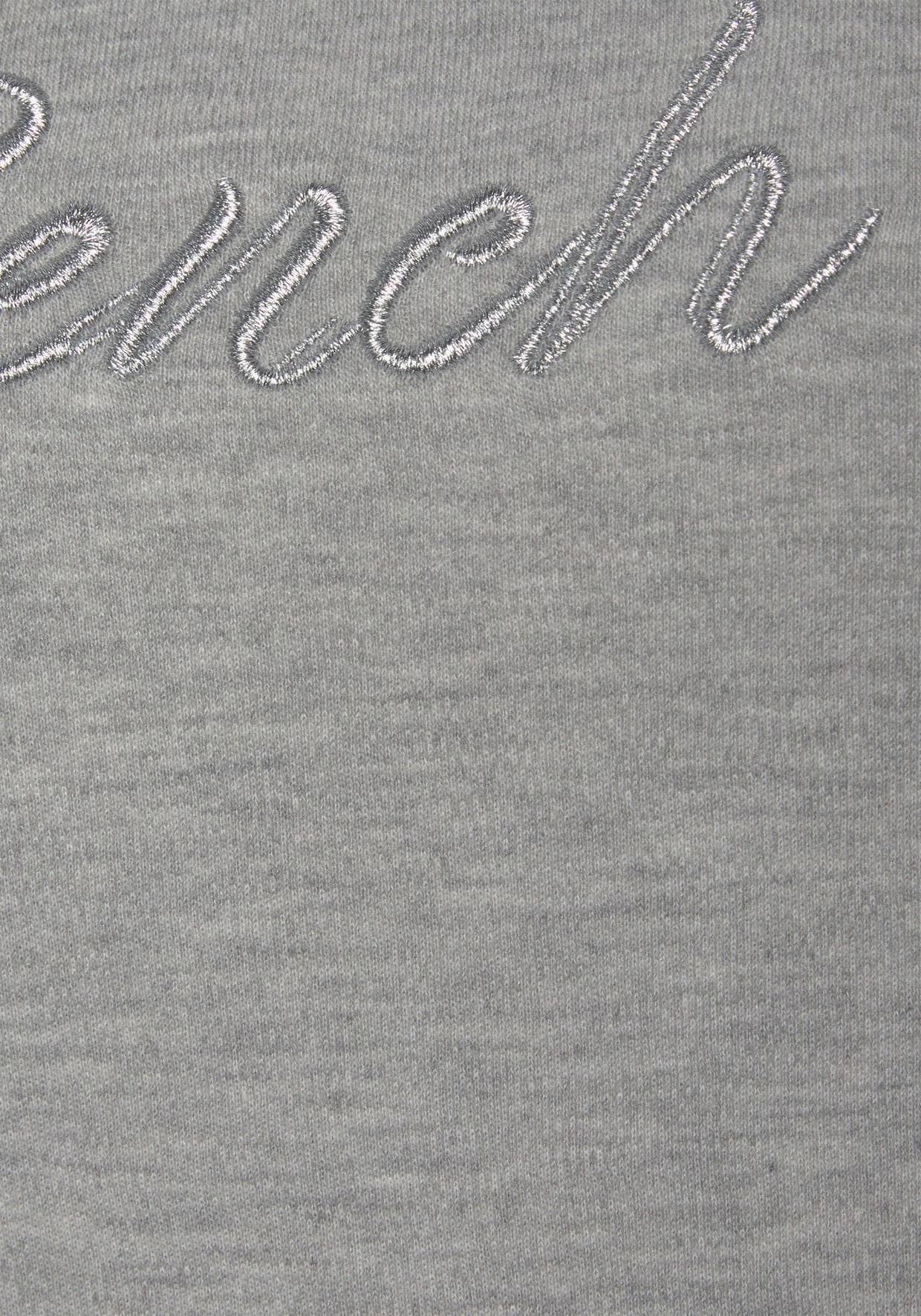 Sweatshirt à capuche - gris clair chiné