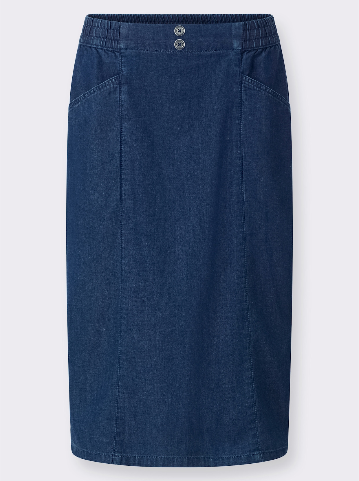 Jeansrock - blue-stone-washed