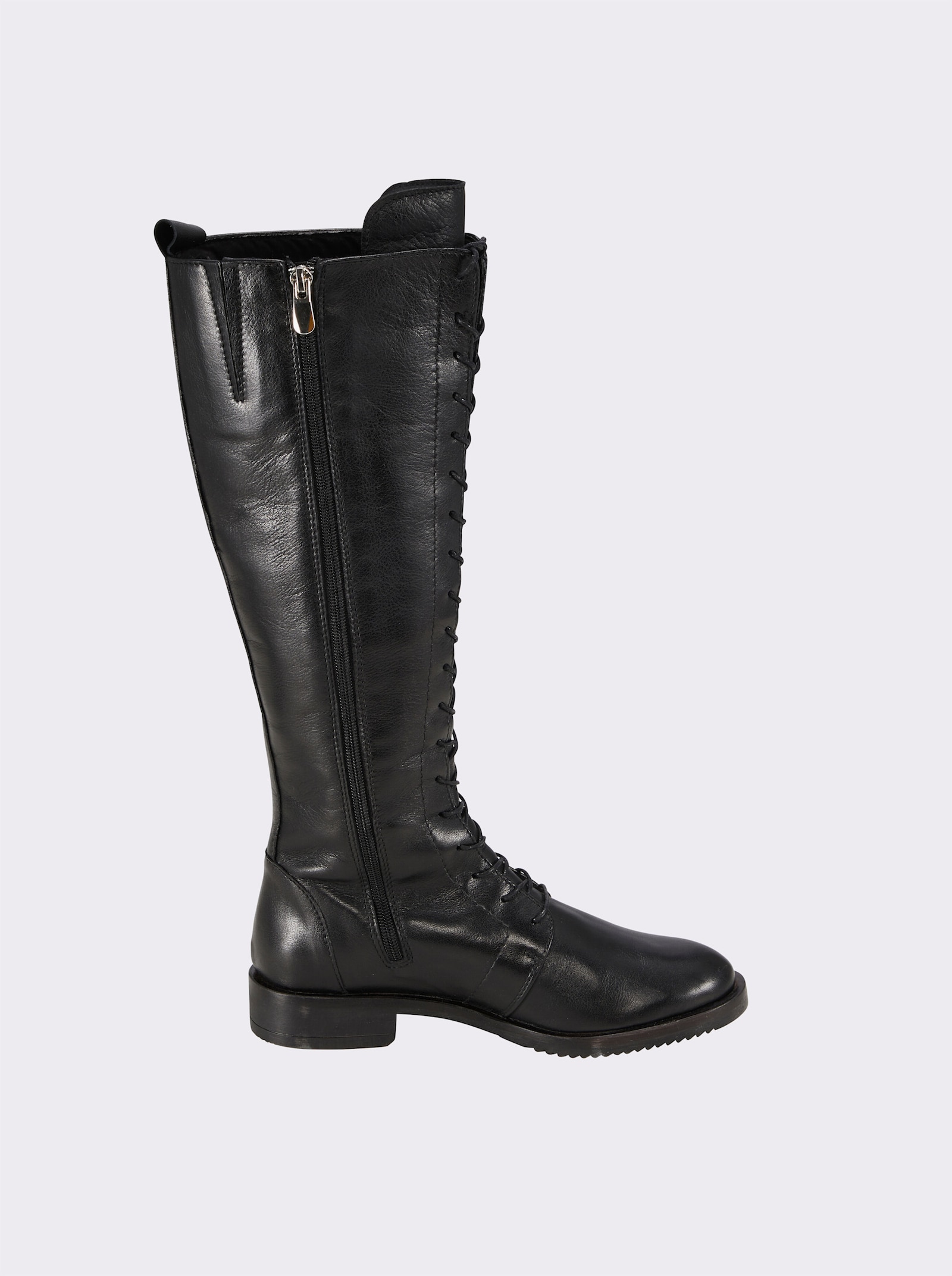 Andrea Conti Bottes à lacets - noir