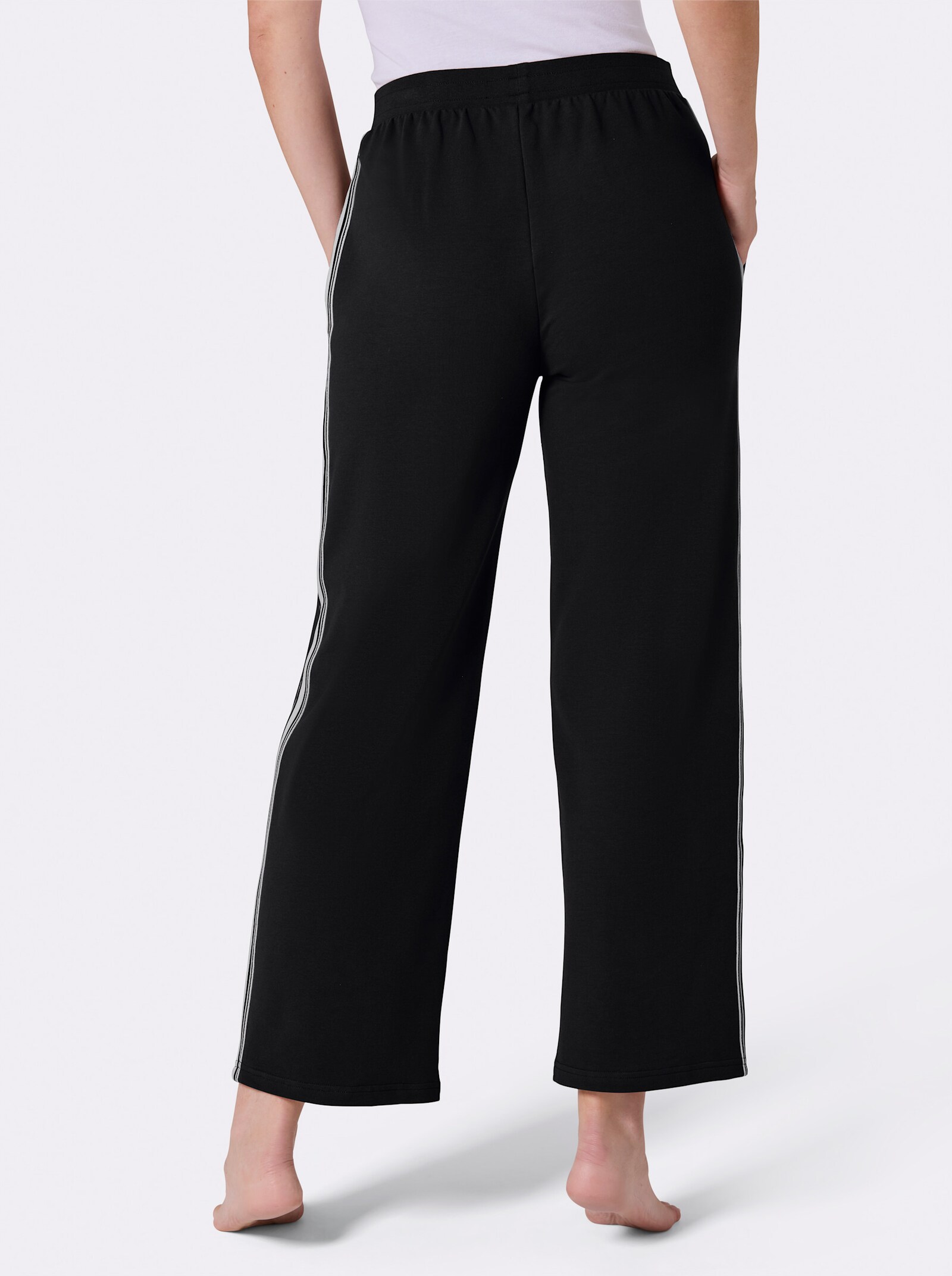 feel good Hose - schwarz-ecru