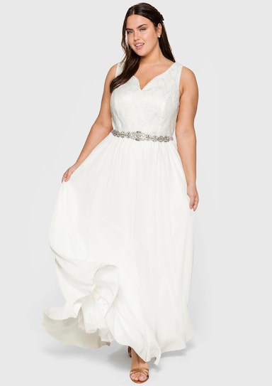 sheego Hochzeitskleid - offwhite
