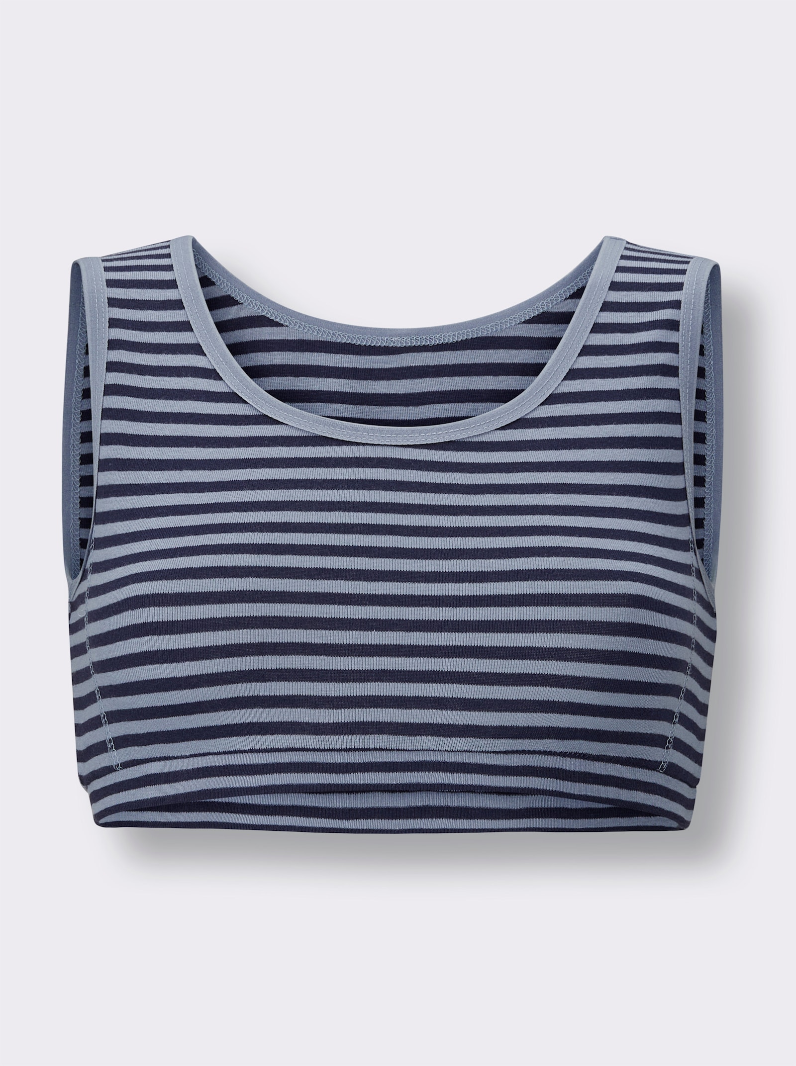 wäschepur Bustier - marine gestreept