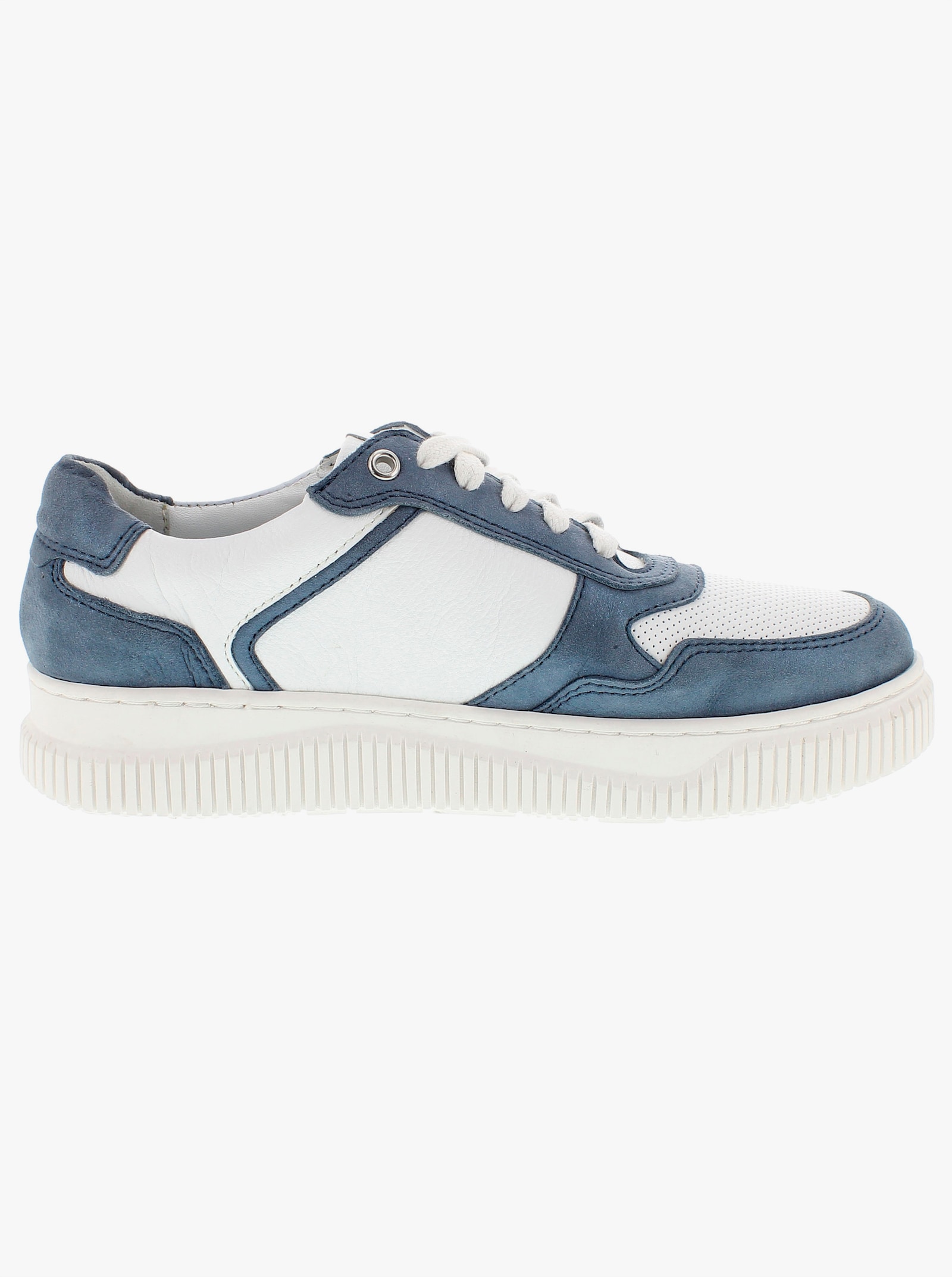 Reflexan Sneaker mit flexibler Laufsohle - weiß-jeansblau