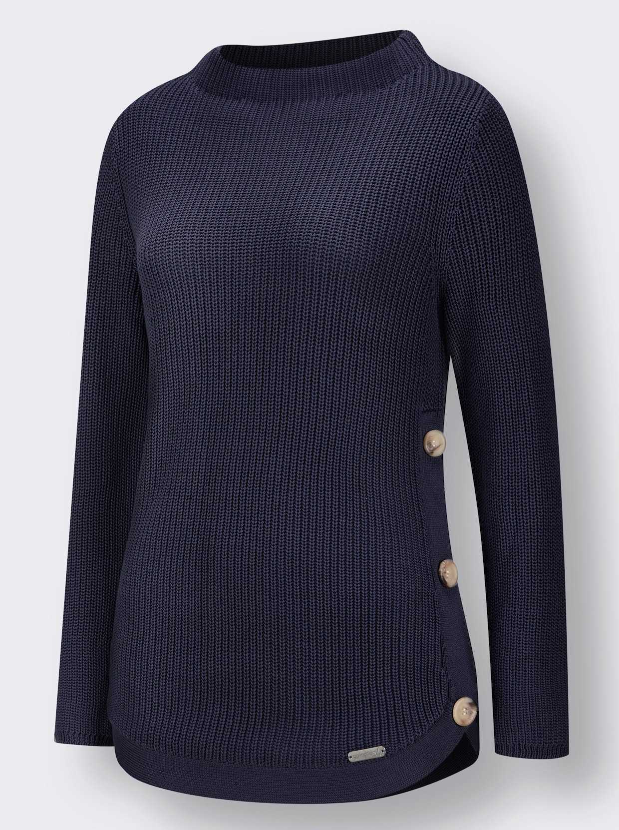 Pullover met lange mouwen - marine