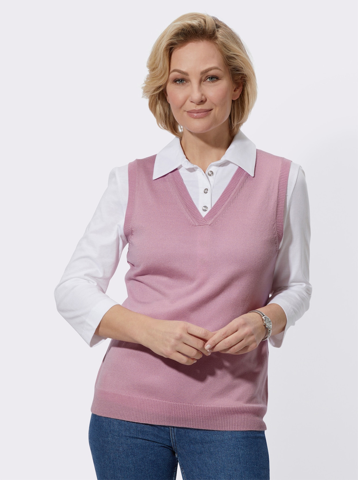 Slip-over - roze