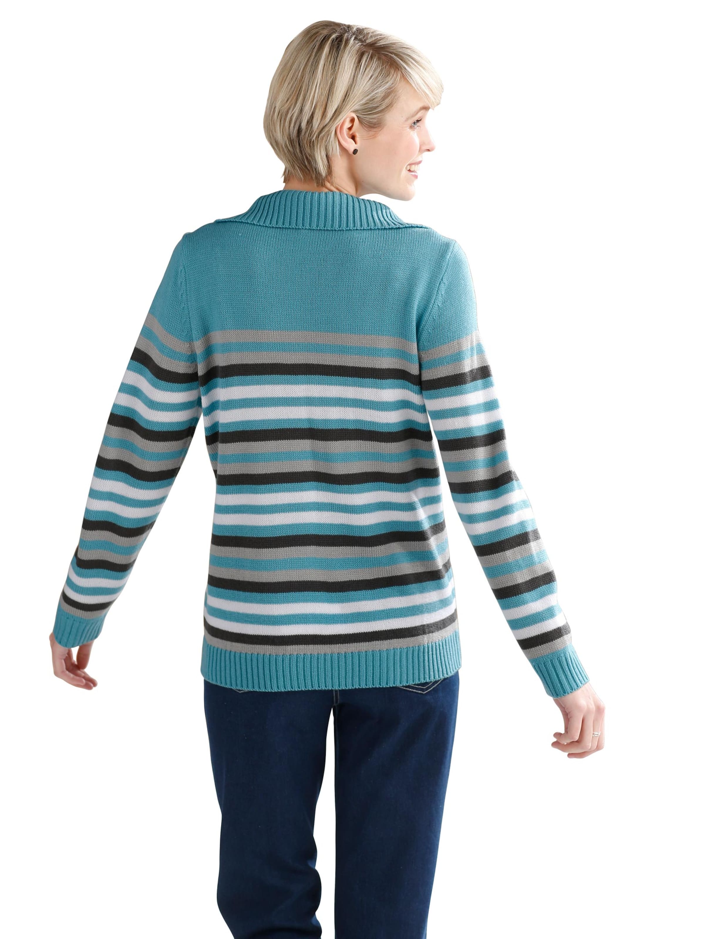 Pullover - ozean-gestreift