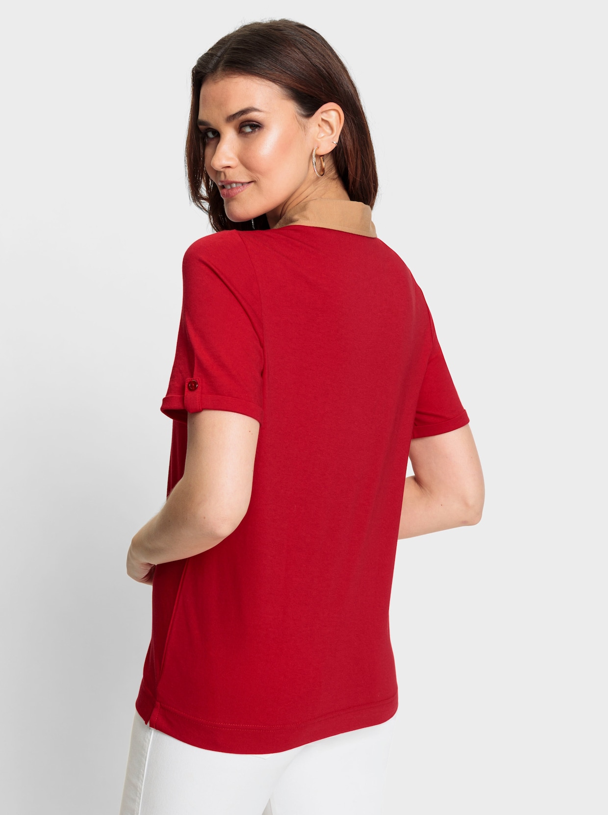 Poloshirt - rood