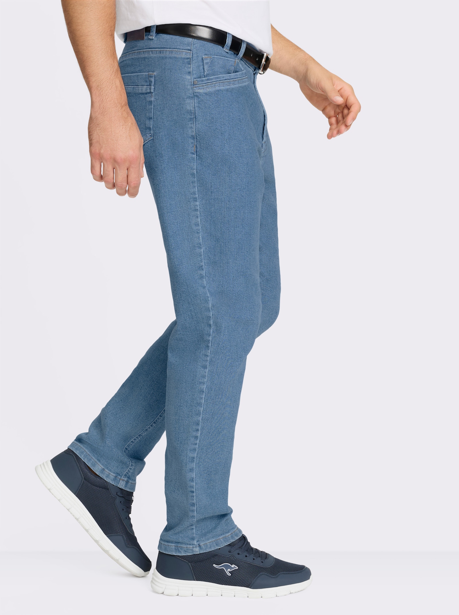 Marco Donati 5-pocketjeans van katoenstretch - blue-bleached